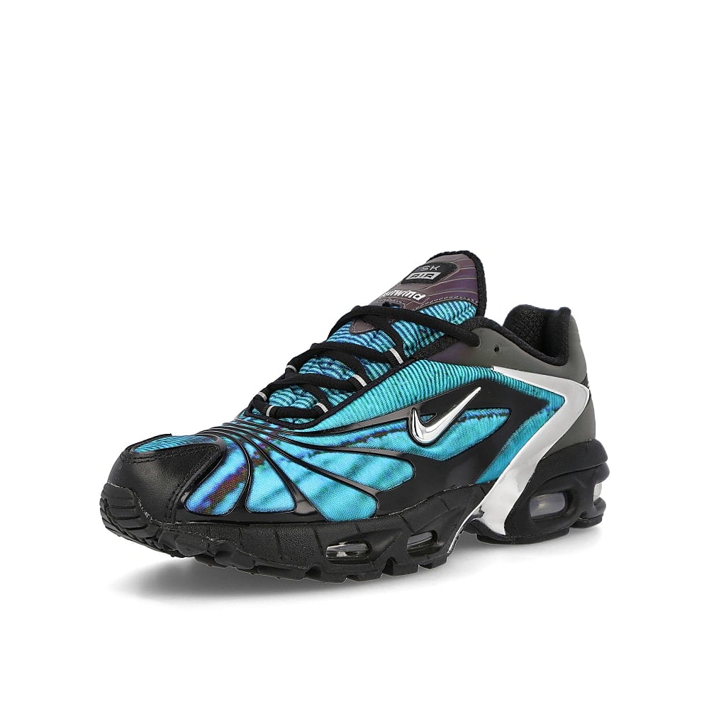 Nike Skepta x Nike Air Max Tailwind V Black / Chrome Detailfoto | Overkill