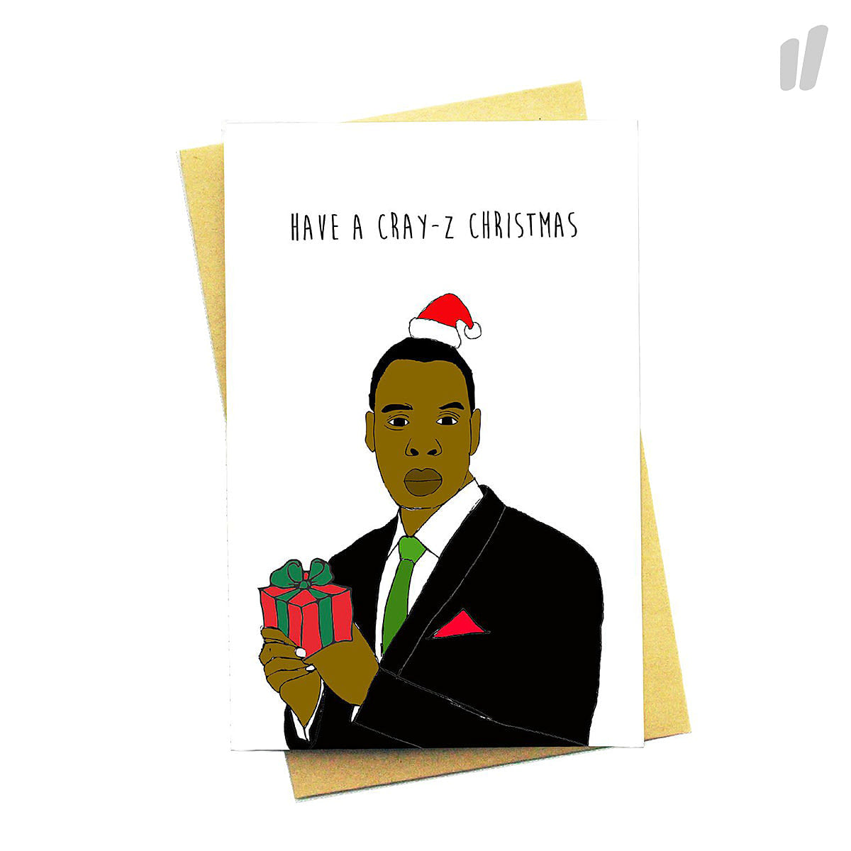 NocturnalPaper "Cray Z Christmas" Card White Cards C 96 | Overkill