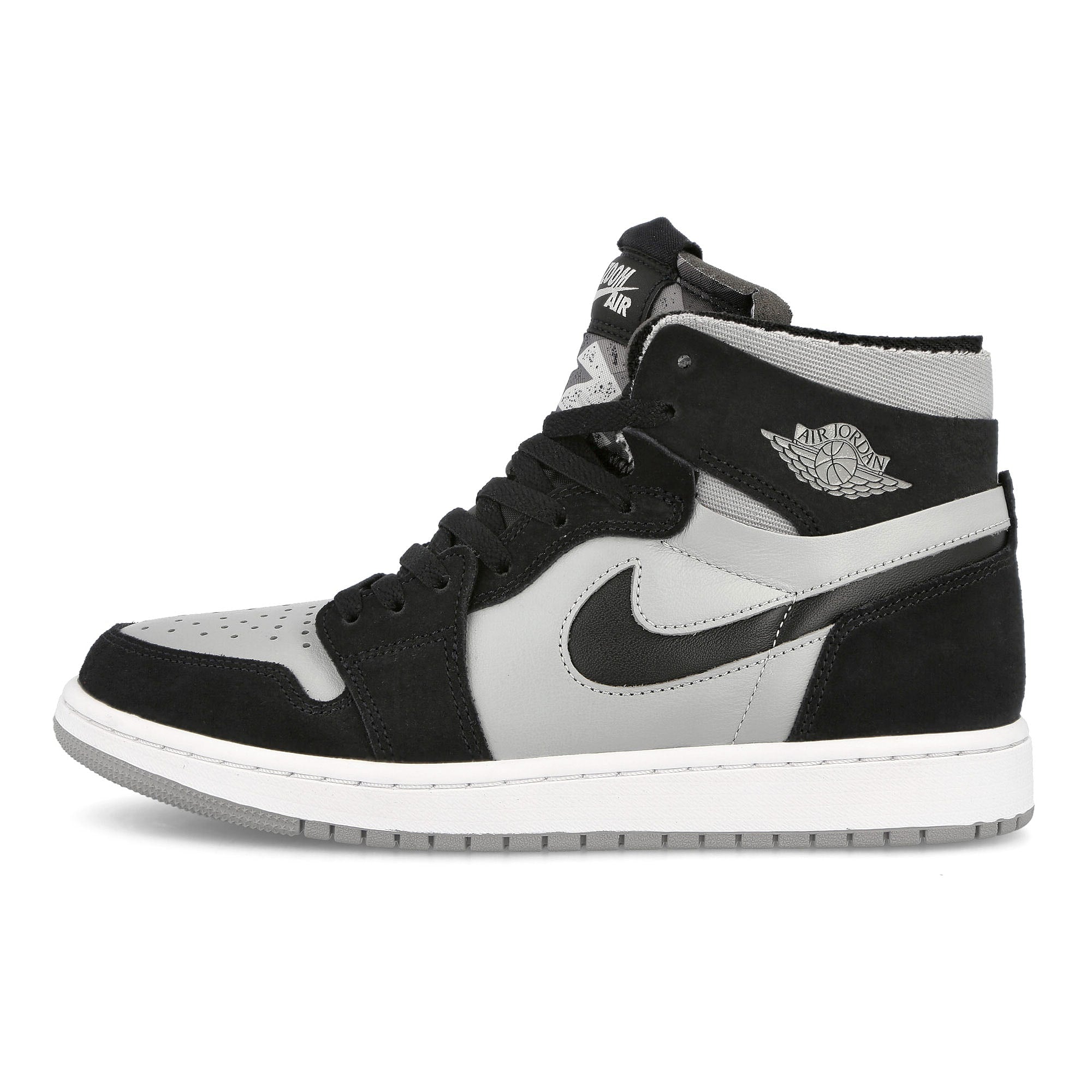 Jordan Air Jordan 1 Zoom Air Comfort Black-White - Light Smoke Grey High Top Sneakers CT0978 001 | Overkill
