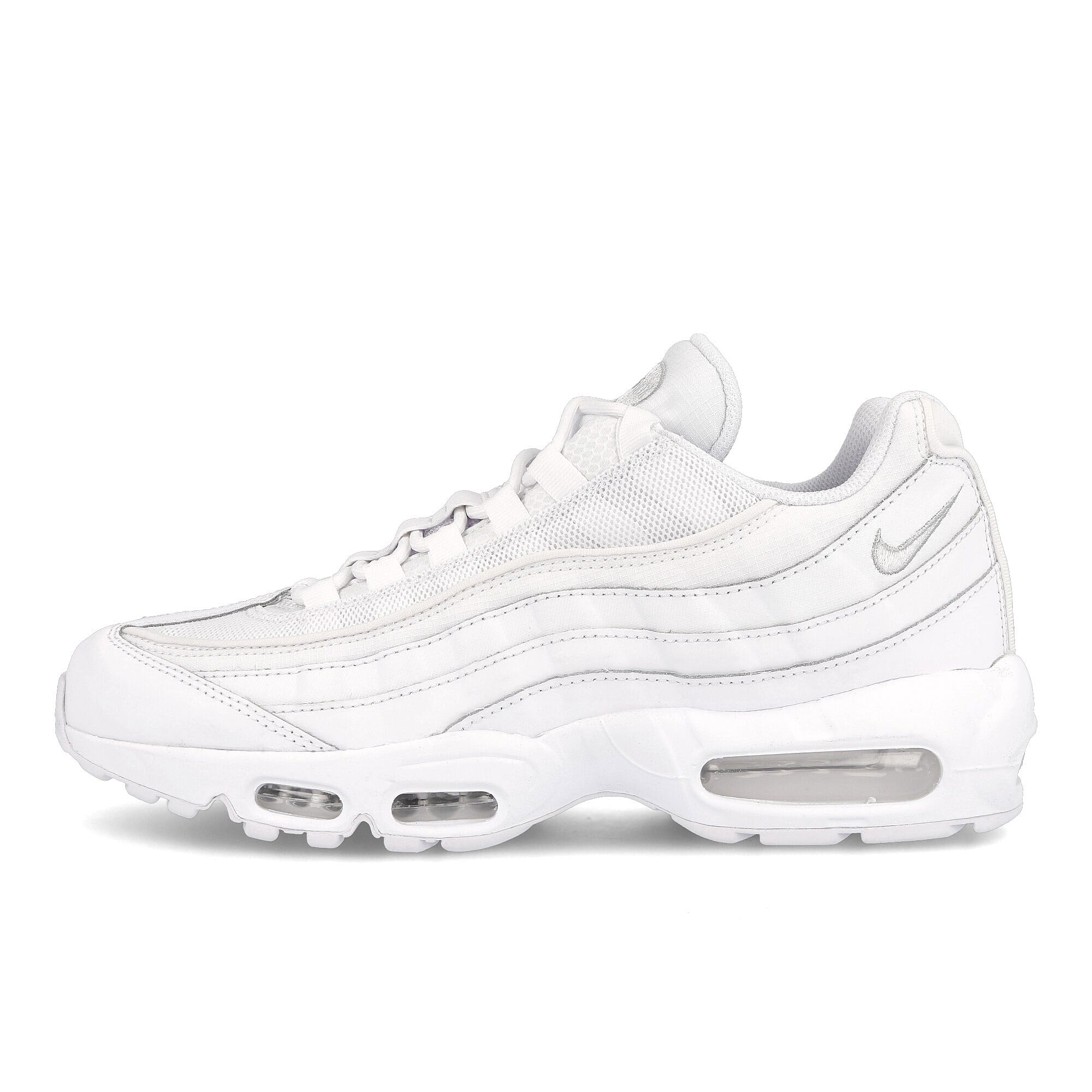 Nike Air Max 95 Essential White-White - Grey Fog Low Top Sneakers CT1268 100 | Overkill
