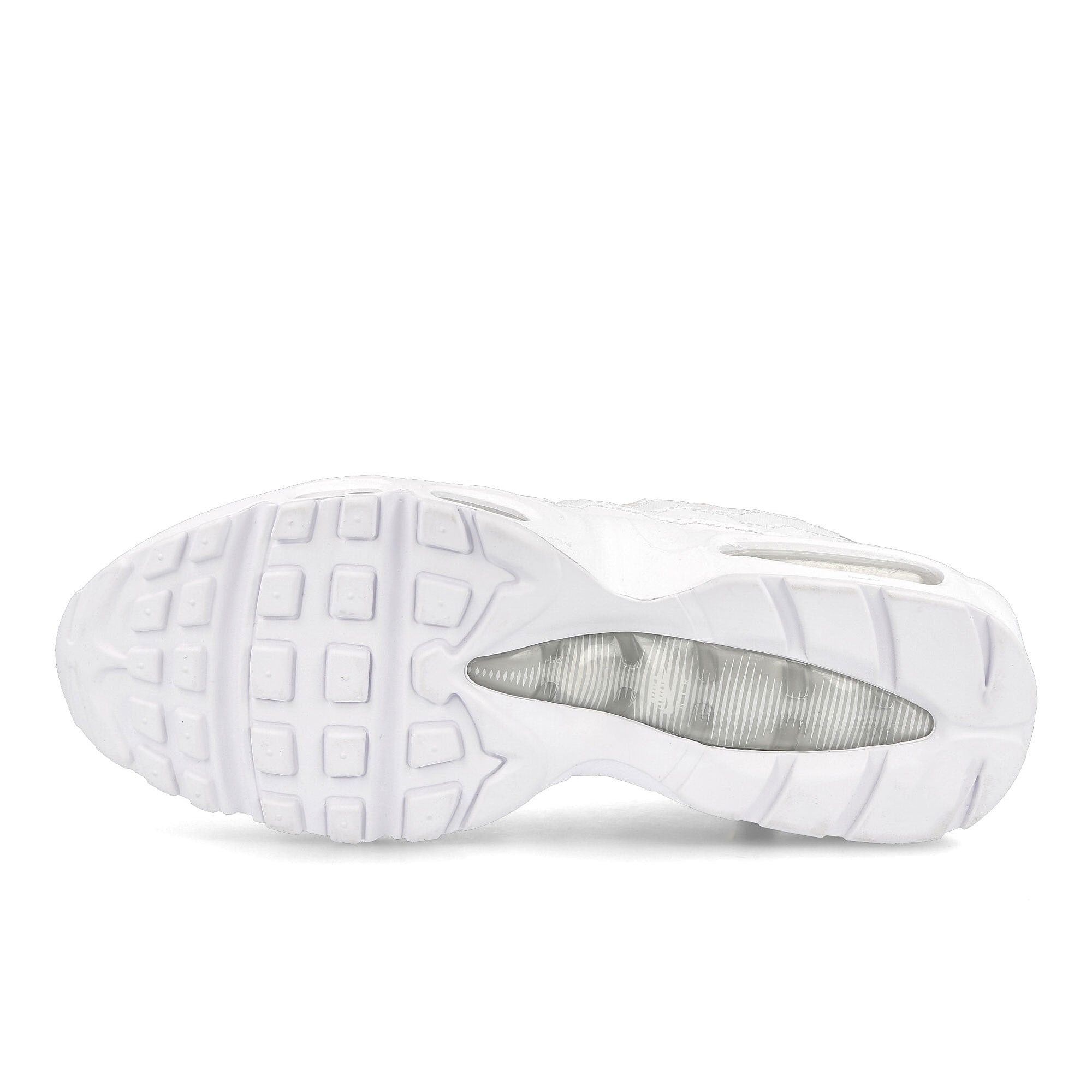 Nike Air Max 95 Essential White-White - Grey Fog Low Top Sneakers Detail View 1 | Overkill