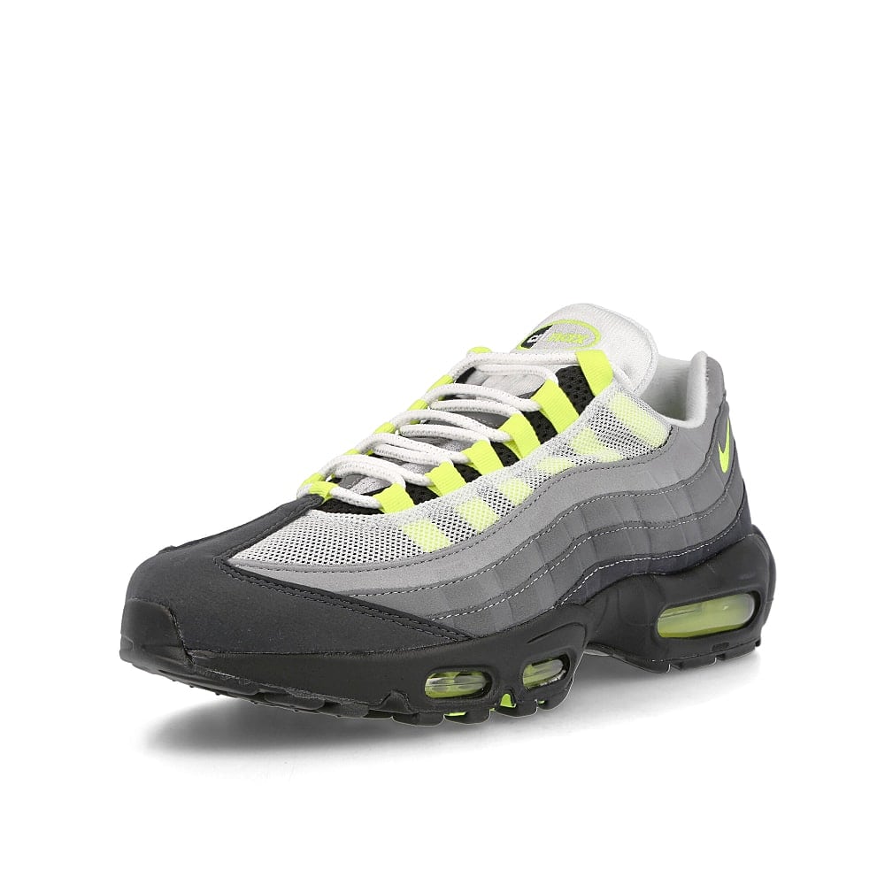 Nike air max 95 og Black / Neon Yellow - Light Graphite Detailfoto | Overkill