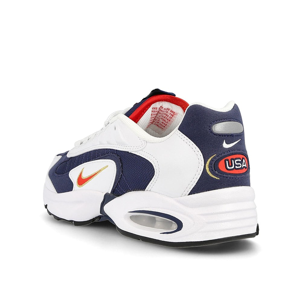 Nike air max triax usa Midnight Navy-University Red - White Low Top Sneakers Material | Overkill