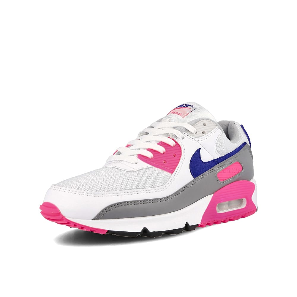 Nike air max iii White-Vast Grey - Concord - Pink Blast Sneakers Close Up | Overkill