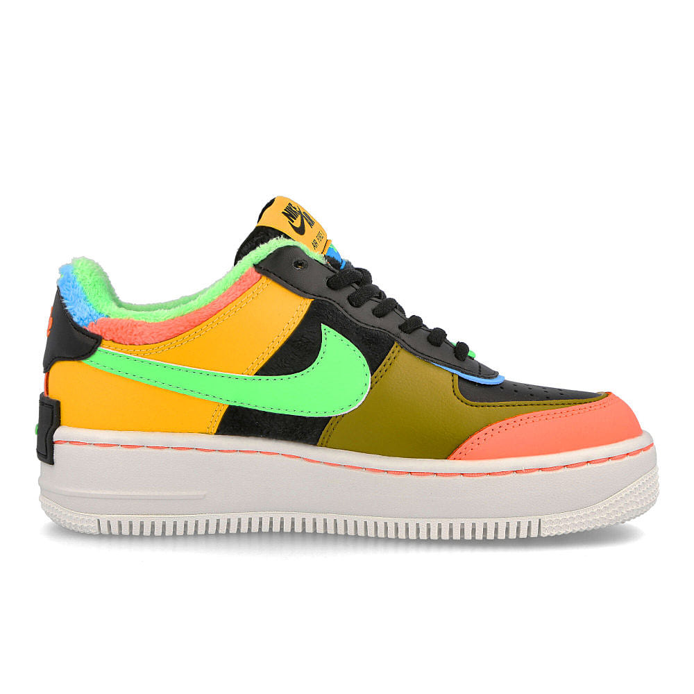 Nike wmns air force 1 shadow se Solar Flare-Atomic Pink - Baltic Blue Low Top Sneakers Silhouette | Overkill