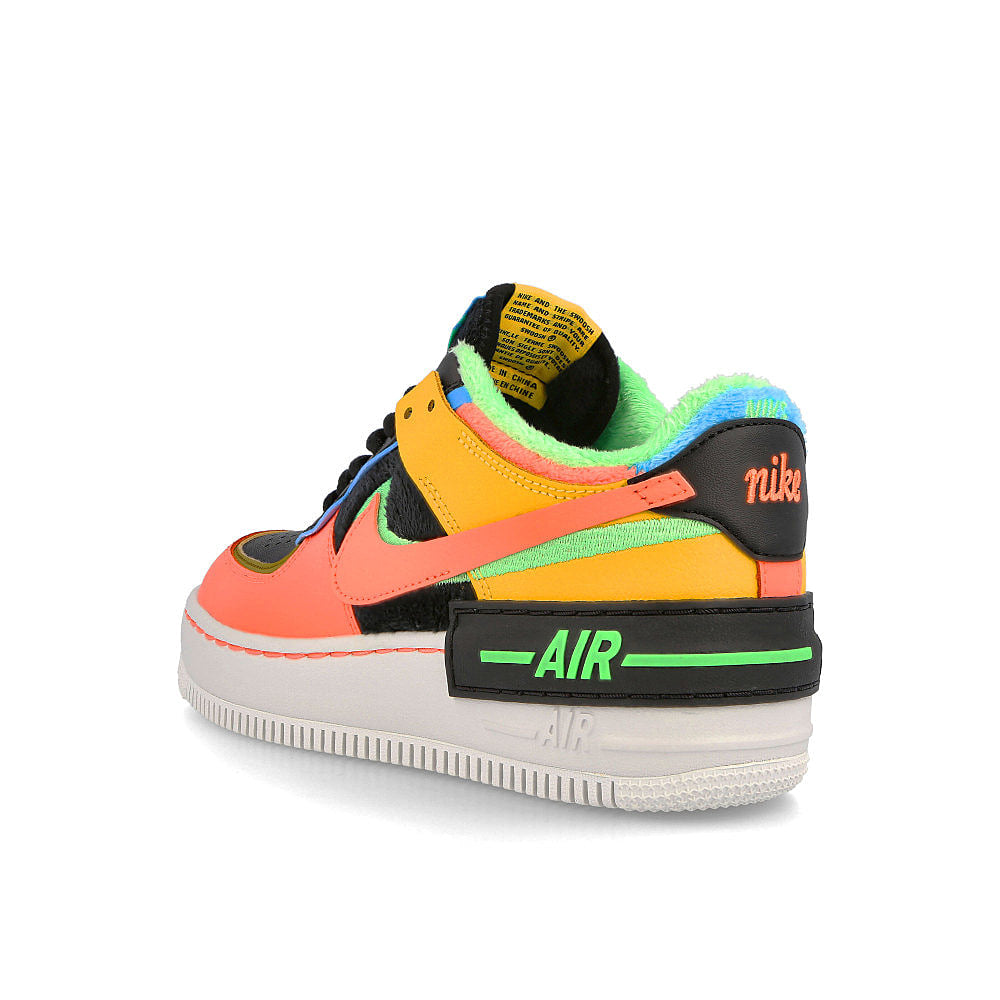 Nike wmns air force 1 shadow se Solar Flare-Atomic Pink - Baltic Blue Low Top Sneakers Material | Overkill