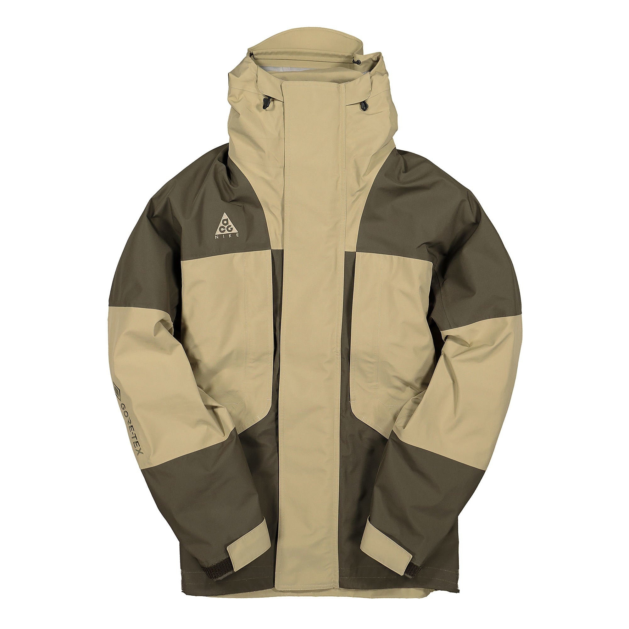 Nike ACG Gore-Tex Hooded Jacket Cargo Khaki / Khaki / Khaki Jackets CT2255 325 | Overkill