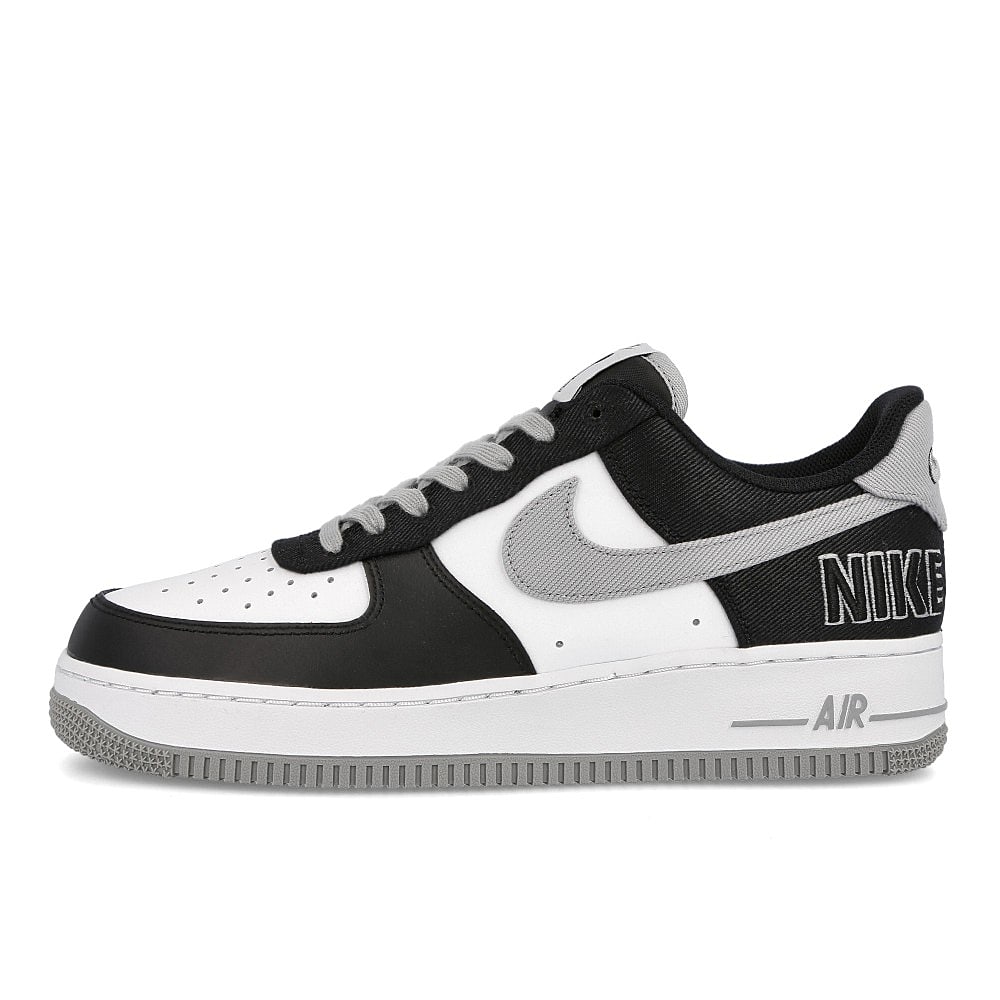 Nike air force 1 07 lv8 emb Black / Flt Silver - White - Pine Green CT2301 001 | Overkill