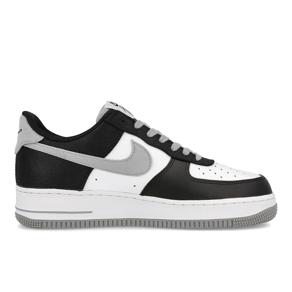 Nike air force 1 07 lv8 emb Black / Flt Silver - White - Pine Green Material | Overkill