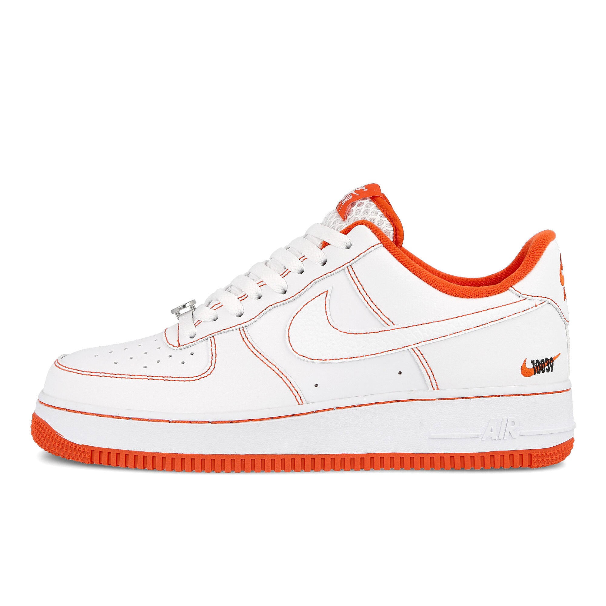 Nike air force 1 07 lv8 rucker park White-Team Orange - Black Low Top Sneakers CT2585 100 | Overkill
