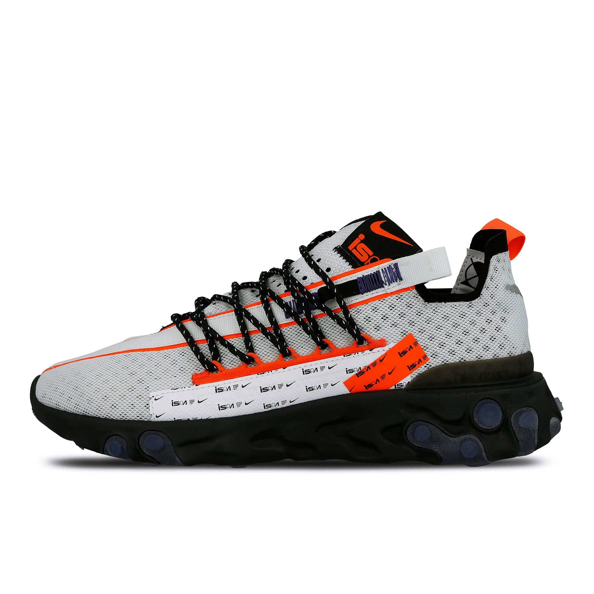Nike react ispa Ghost Aqua-Total Crimson - Black Sneakers CT2692 400 | Overkill