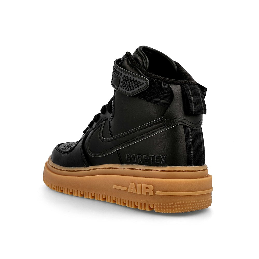Nike air force 1 gtx boot Black-Black - Anthracite - Gum Med Brown High Top Sneakers Material | Overkill