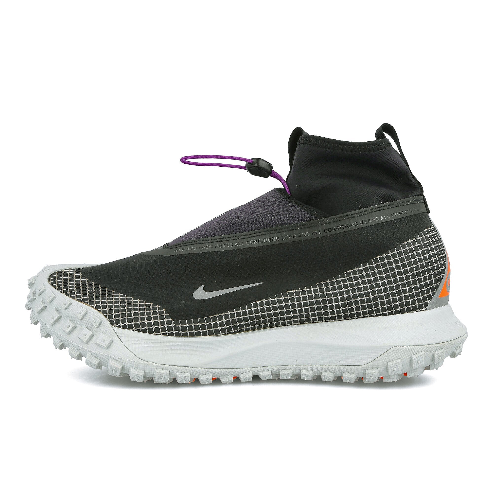Nike acg mountain fly gore-tex Black-Metallic Silver Mid Top Sneakers CT2904 001 | Overkill