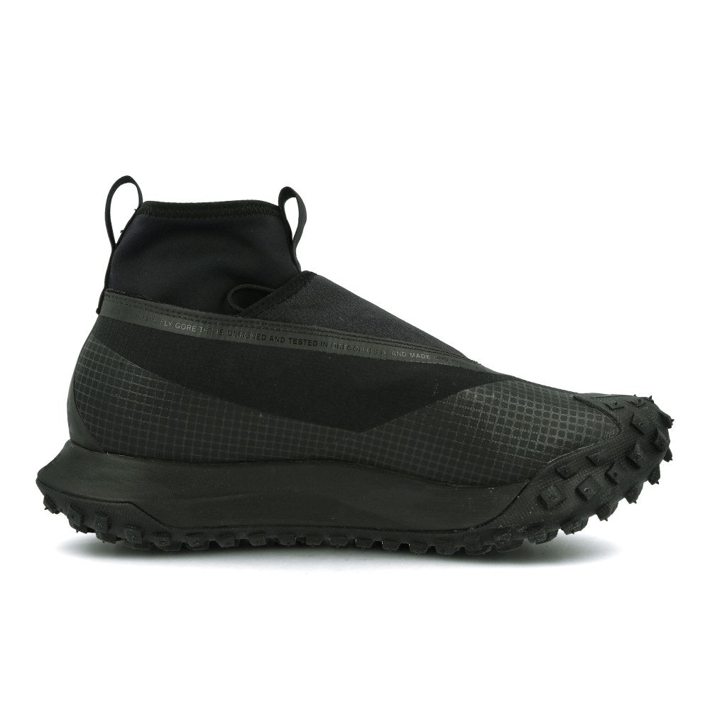 Nike ACG Mountain Fly Gore-Tex Black-Black - Dark Grey Mid Top Sneakers Silhouette | Overkill