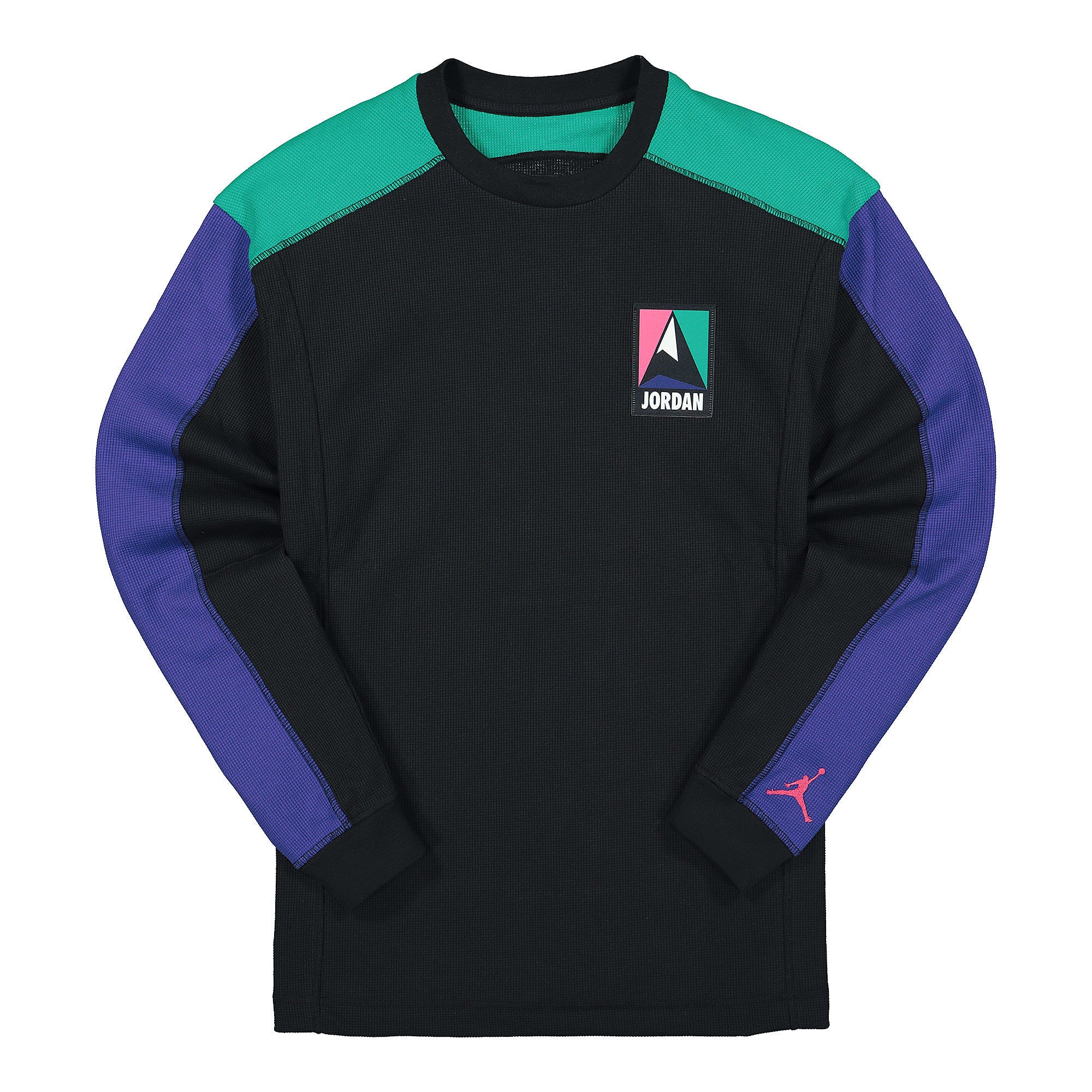 Jordan Air Jordan Mountainside Thermal Top Black / Neptune Green / Watermelon Tops CT3381 010 | Overkill