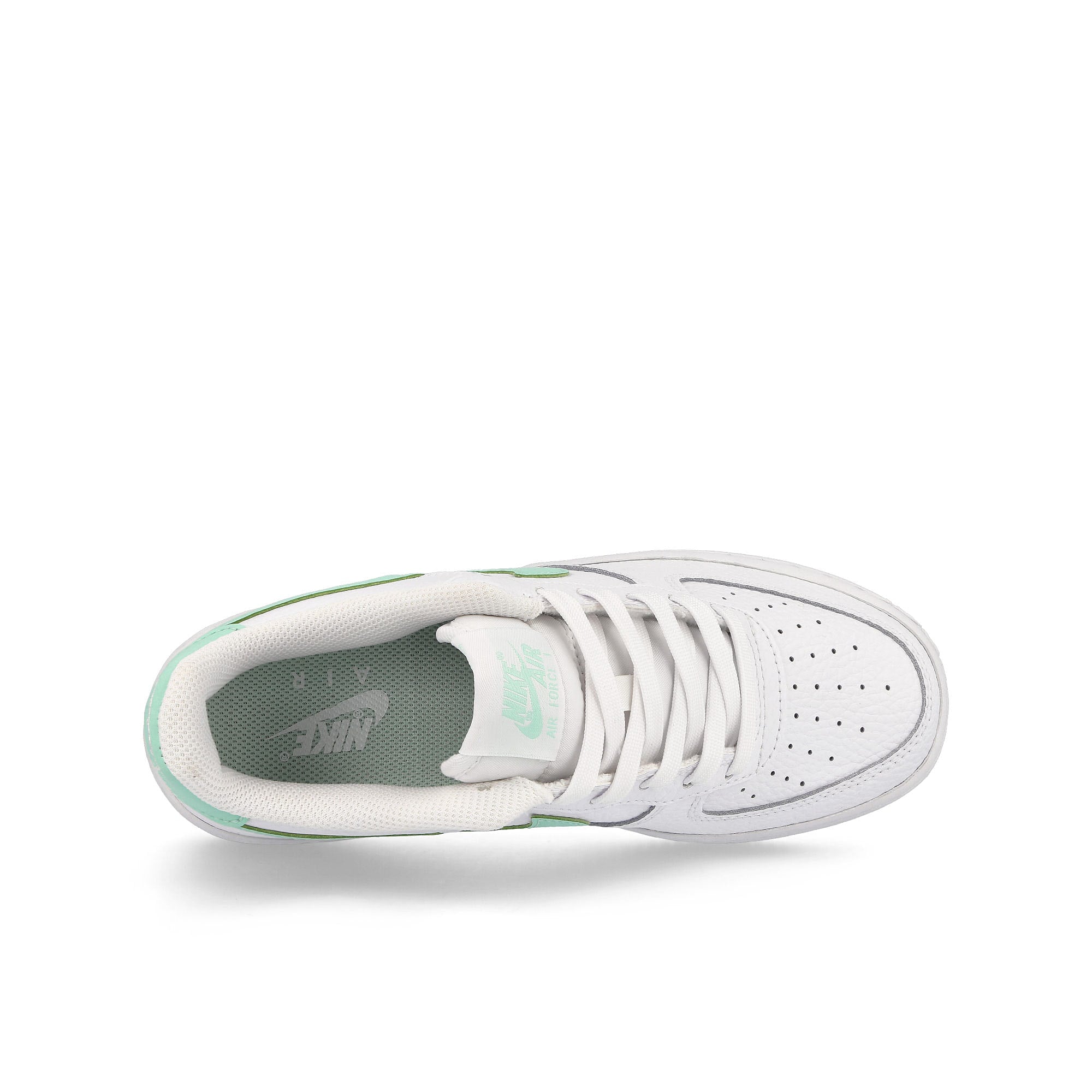 Nike air force 1 gs White / Mint Foam Low Top Sneakers Detailfoto | Overkill