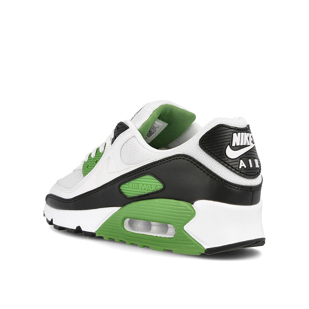 Nike air max 90 White-White - Chlorophyll - Black Low Top Sneakers Material | Overkill