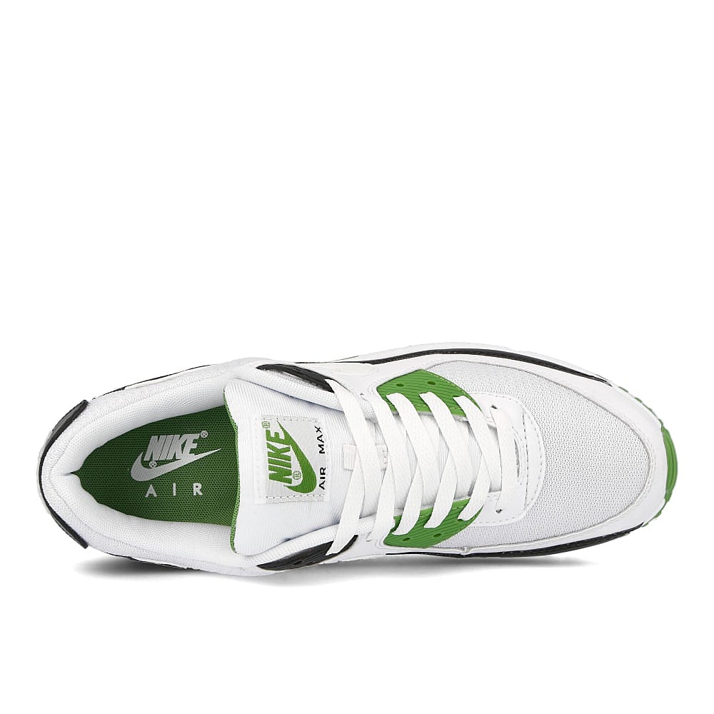 Nike air max 90 White-White - Chlorophyll - Black Low Top Sneakers Detailfoto | Overkill