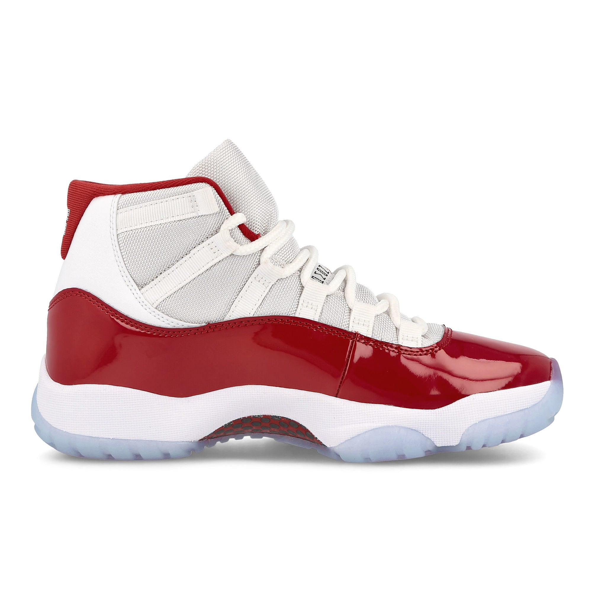 Jordan Air Jordan 11 Retro White / Varsity Red - Black Material | Overkill