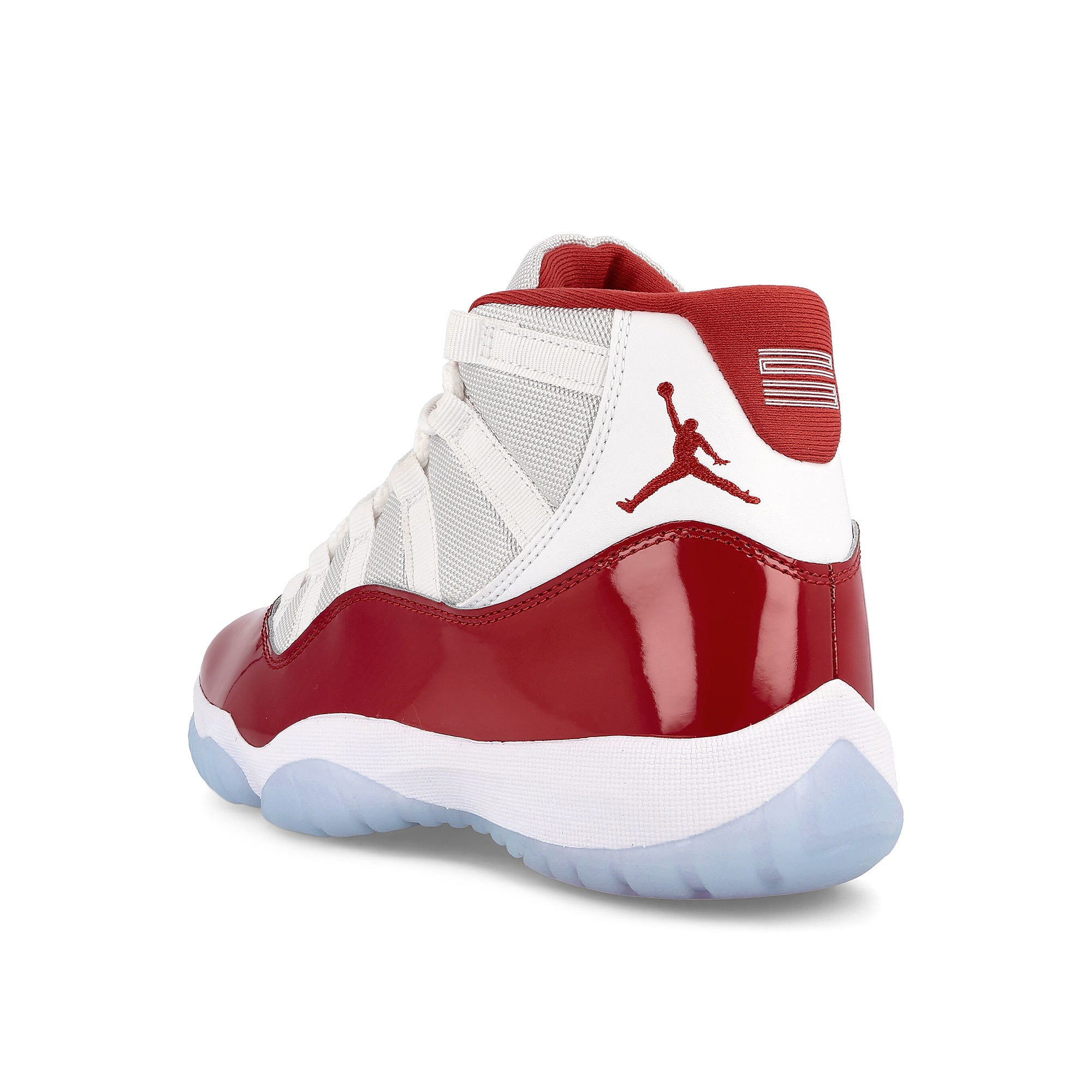Jordan Air Jordan 11 Retro White / Varsity Red - Black Close-up | Overkill