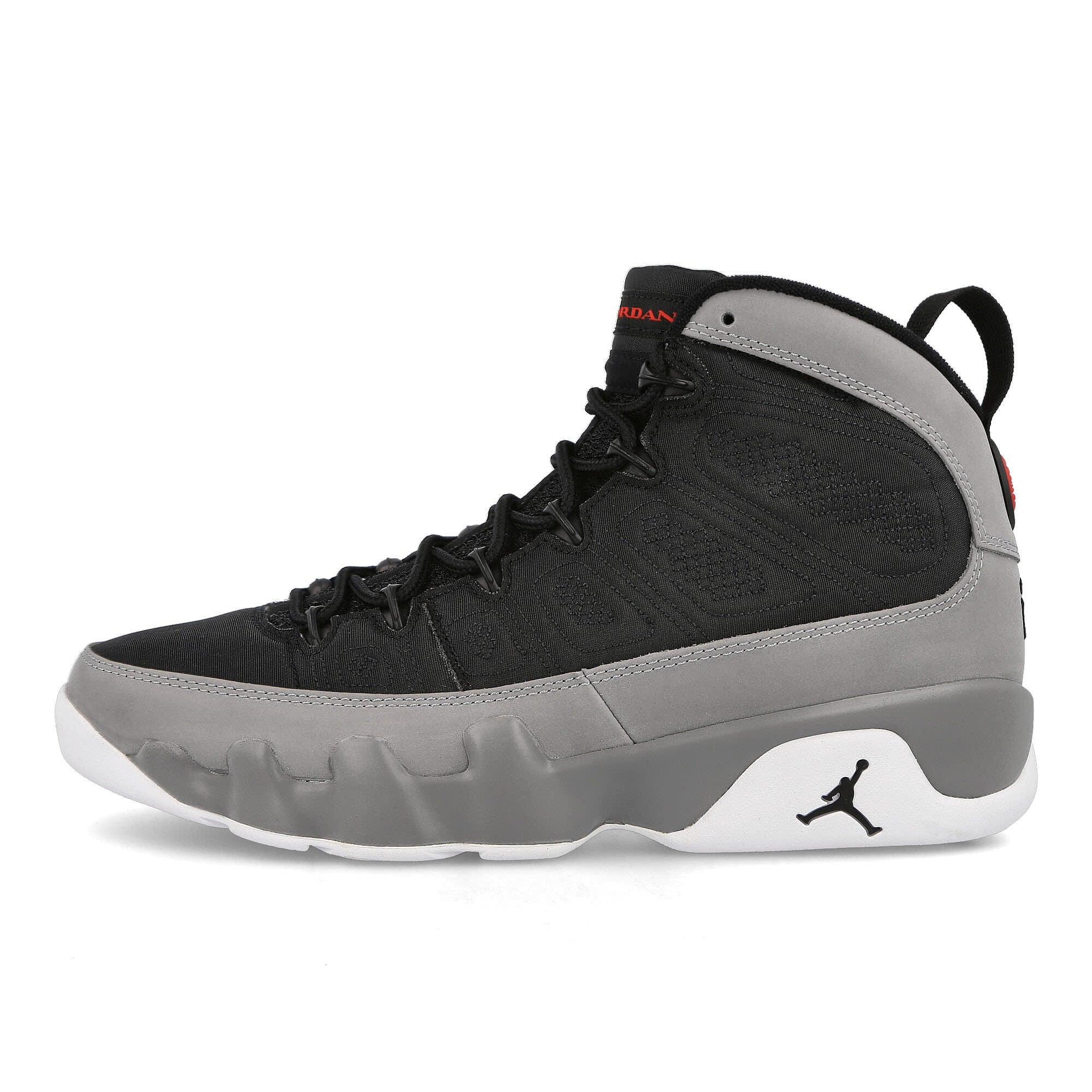 Jordan Air Jordan 9 Retro Black / University Red - Particle Grey - White Sneakers CT8019 060 | Overkill