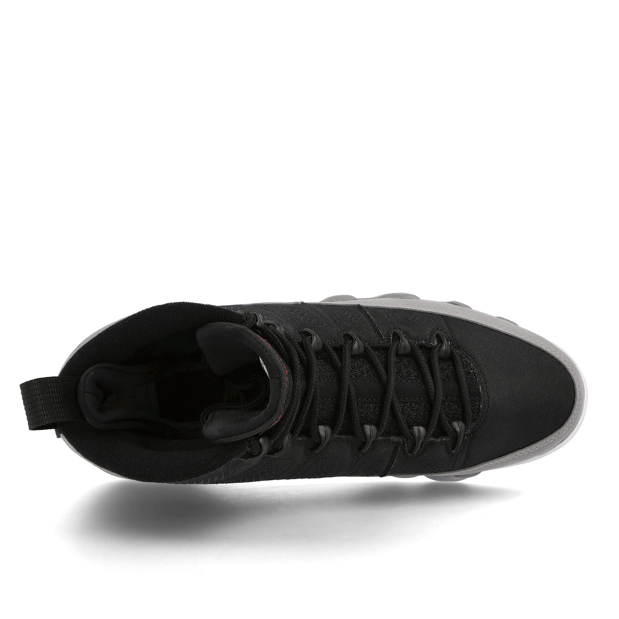 Jordan Air Jordan 9 Retro Black / University Red - Particle Grey - White Sneakers Detailfoto | Overkill