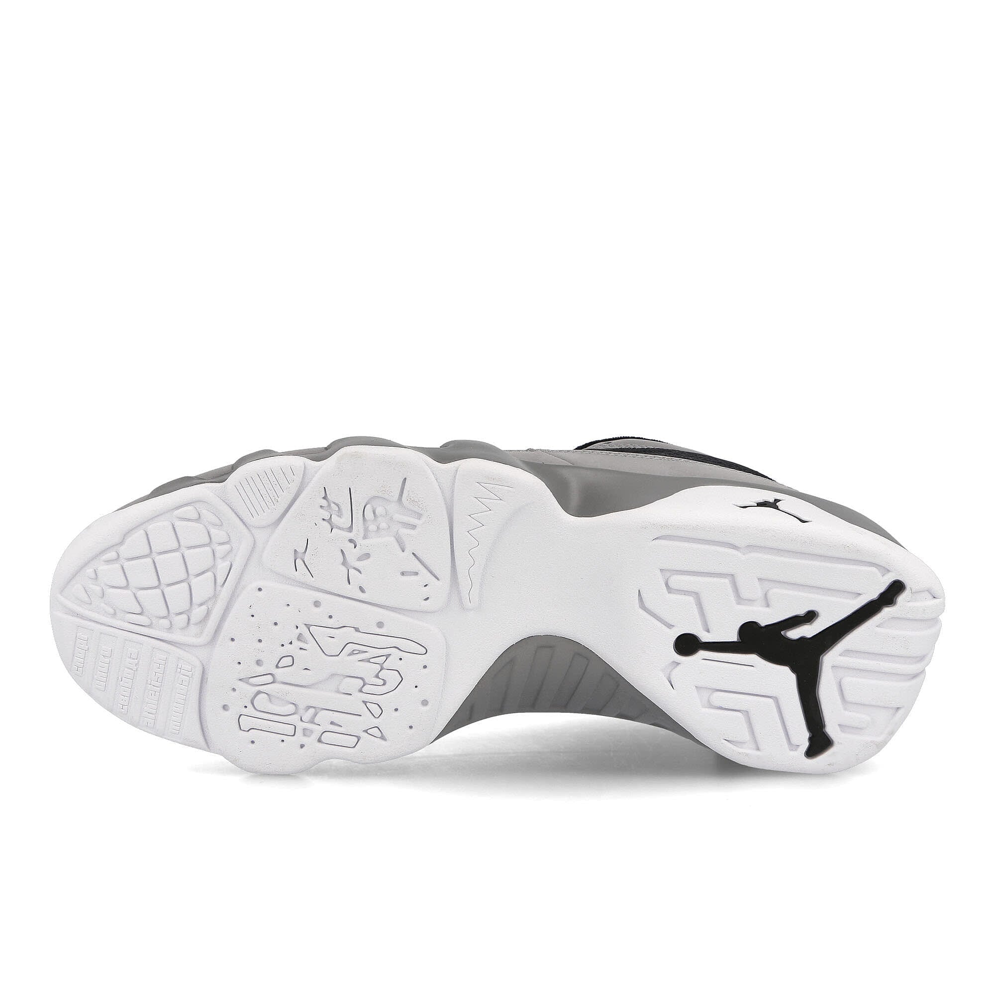 Jordan Air Jordan 9 Retro Black / University Red - Particle Grey - White Sneakers Detail View 1 | Overkill