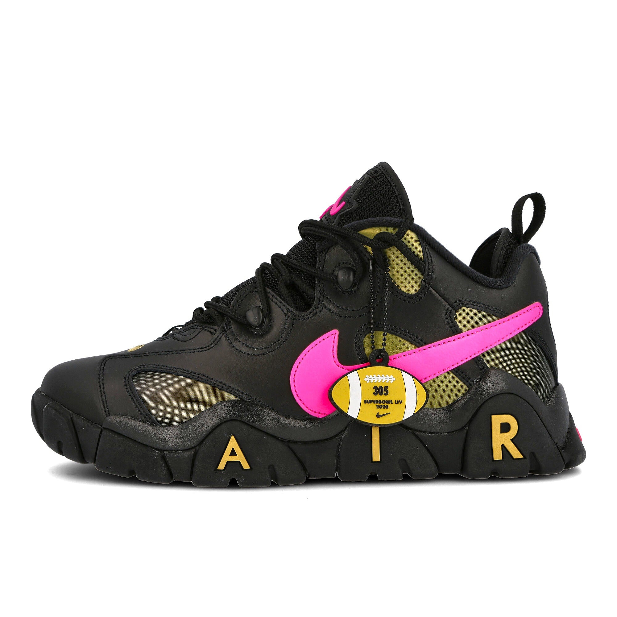 Nike air barrage low Black-Pink Blast - Infinite Gold Low Top Sneakers CT8454 001 | Overkill