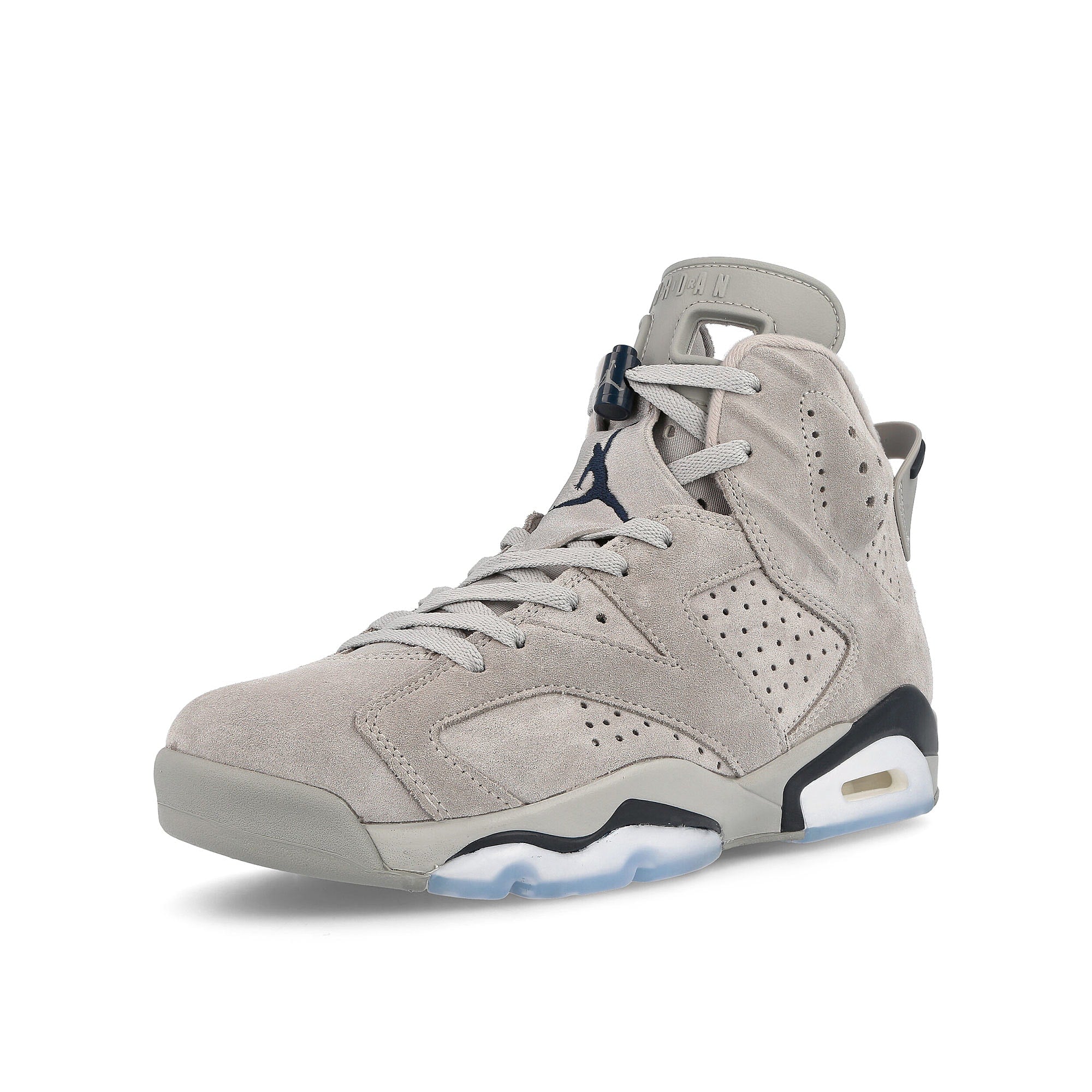 Jordan Air Jordan 6 Retro Magnet / College Navy Sneakers Close Up | Overkill