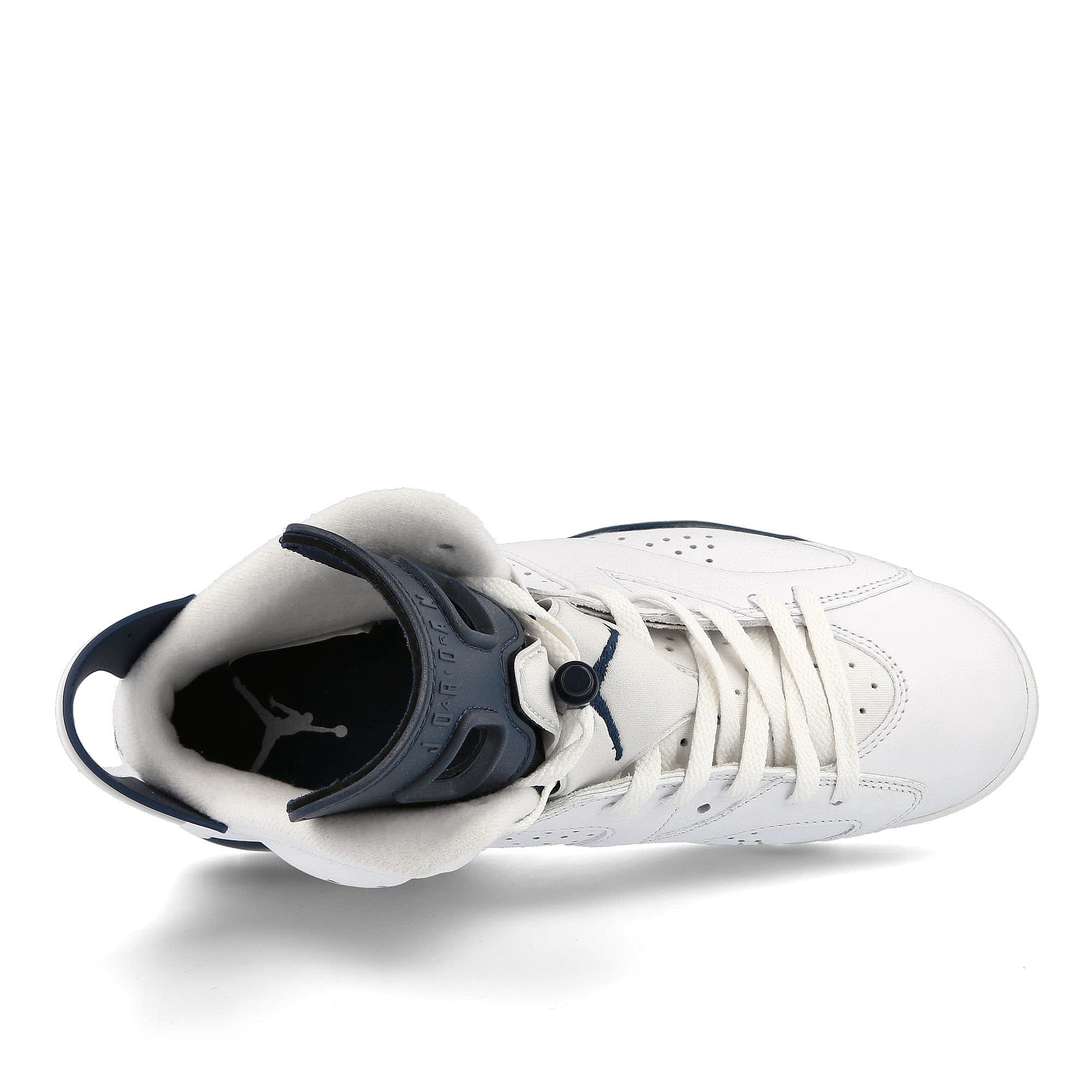 Jordan Air Jordan 6 Retro White / Midnight Navy Sneakers Detailfoto | Overkill