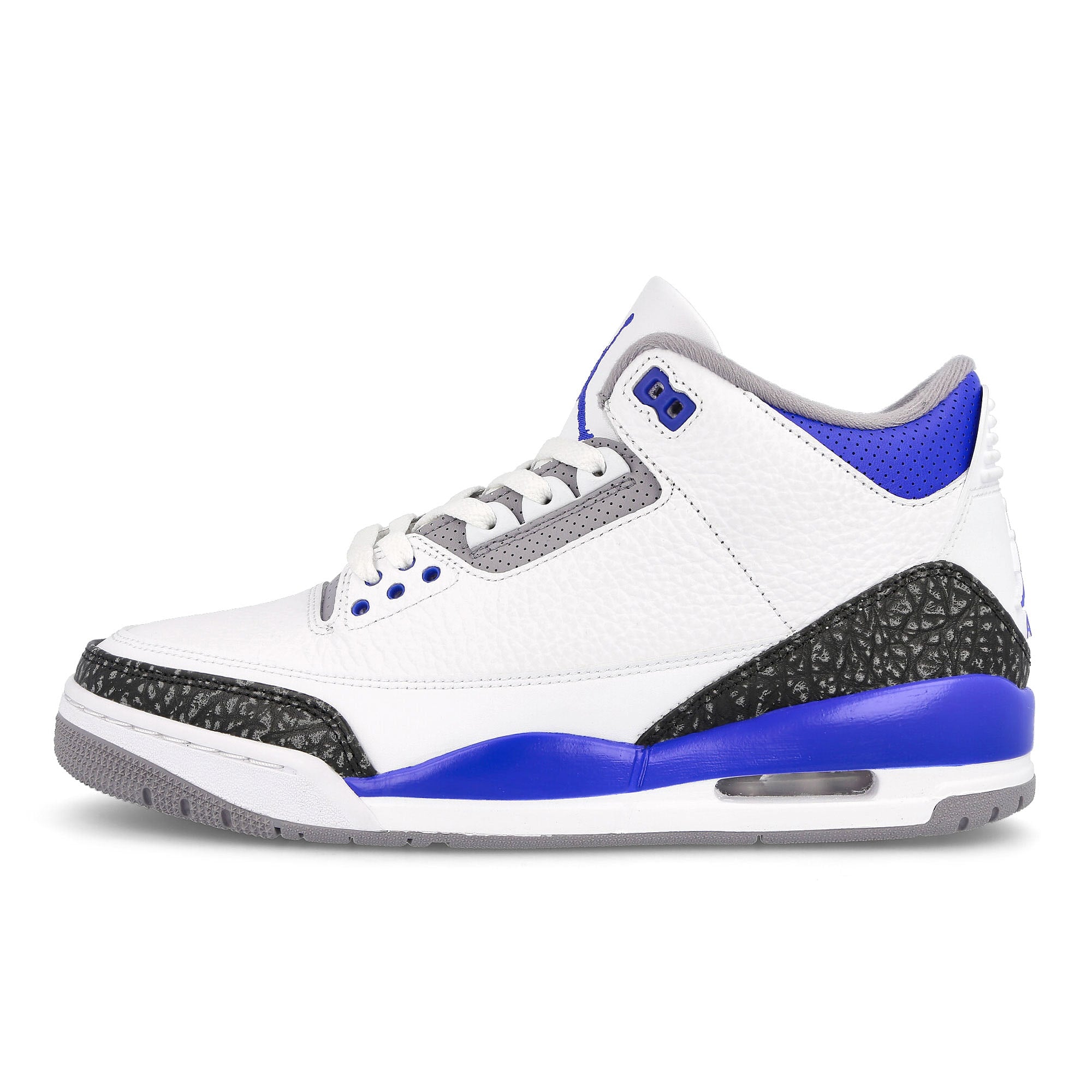 Jordan Air Jordan 3 Retro White / Racer Blue - Black - Cement Grey CT8532 145 | Overkill