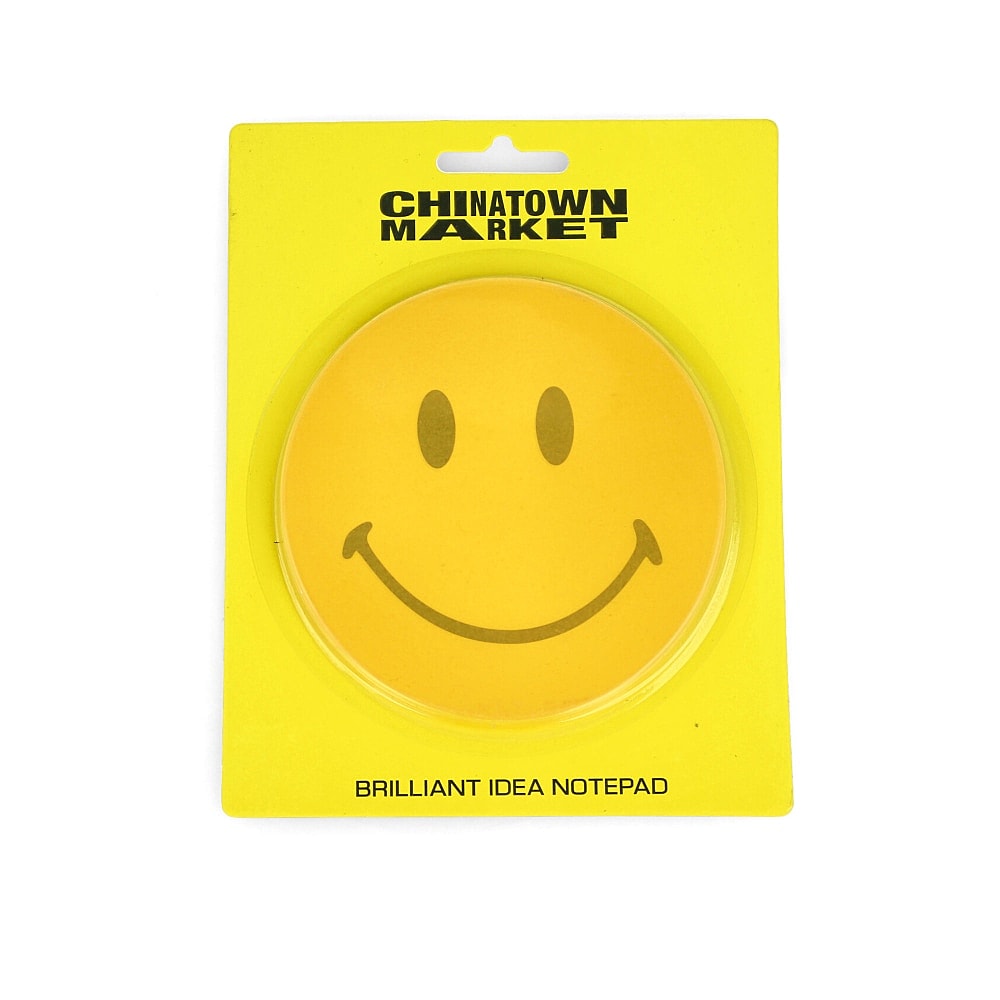 Market Smiley Post It Note Pad Yellow Various CTM260018 / 0201 | Overkill
