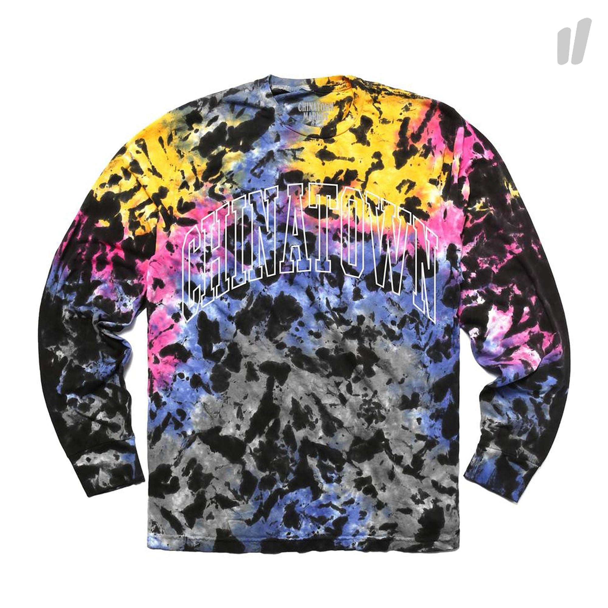 Chinatown Market Tye Dye Long Sleeve Multicolor Longsleeves CTM-TDLS | Overkill