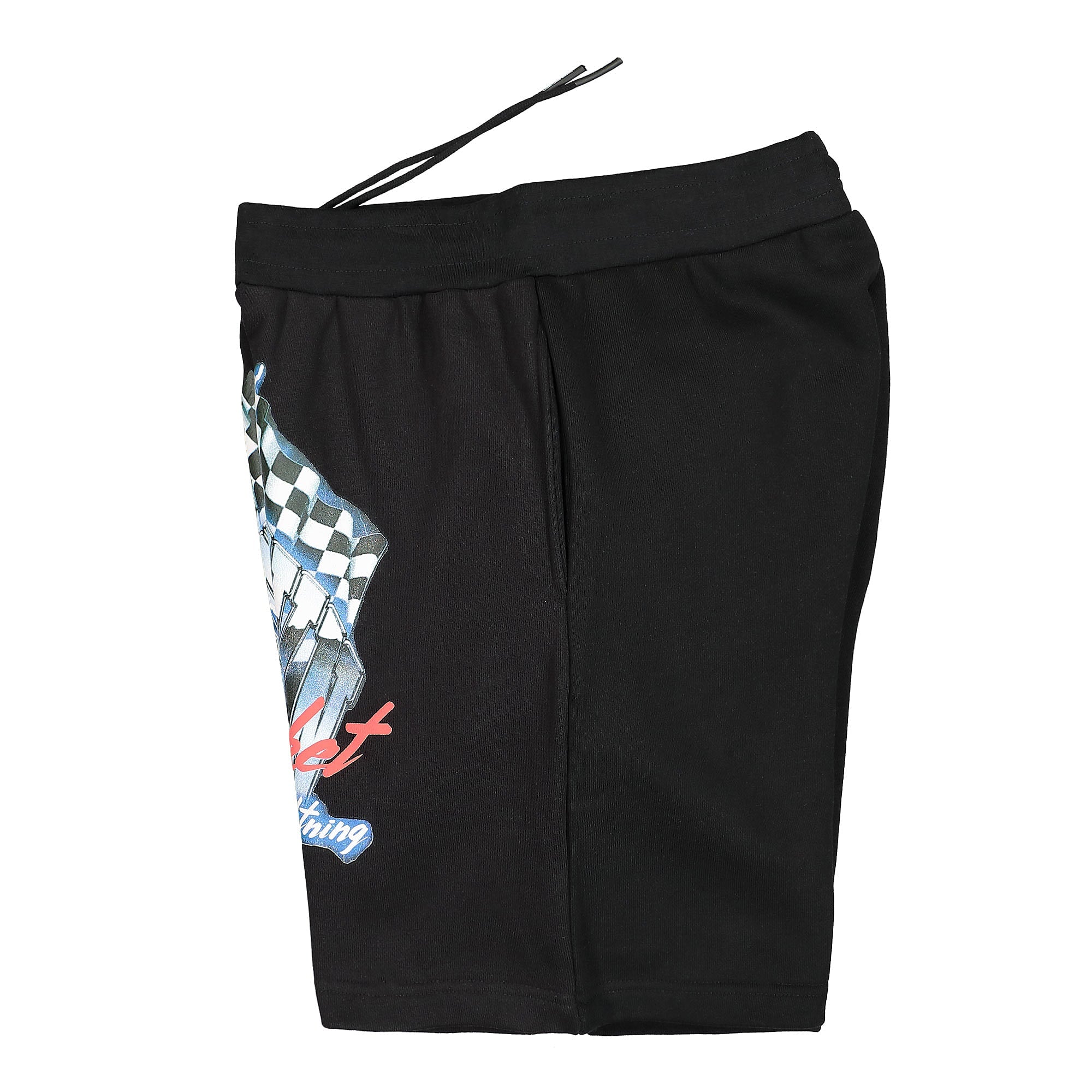 Market Thunder Sweatshort Black Shorts Close-up | Overkill