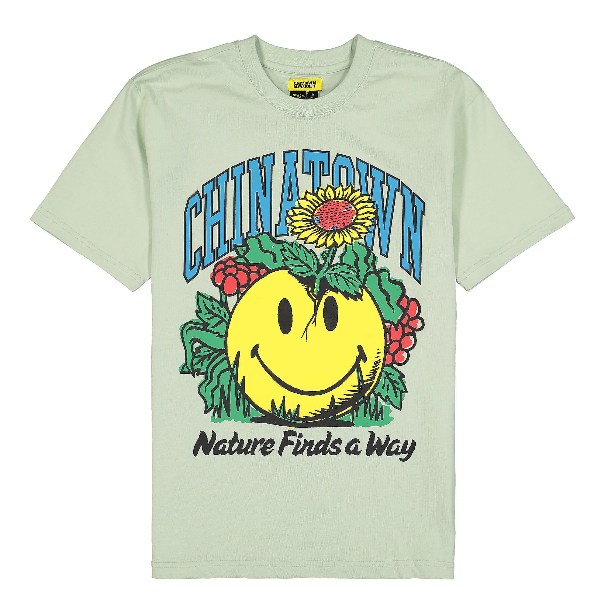 Market Smiley Planter Tee Tea Green T-Shirts CTM1990536 / 0495 / Tea Green | Overkill