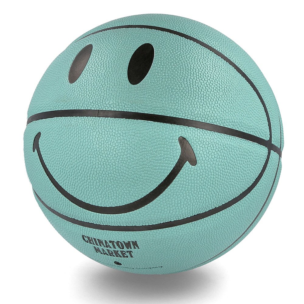 Chinatown Market Smiley Breakfast Basketball Teal Basketballs CTM260069 / 0872 | Overkill