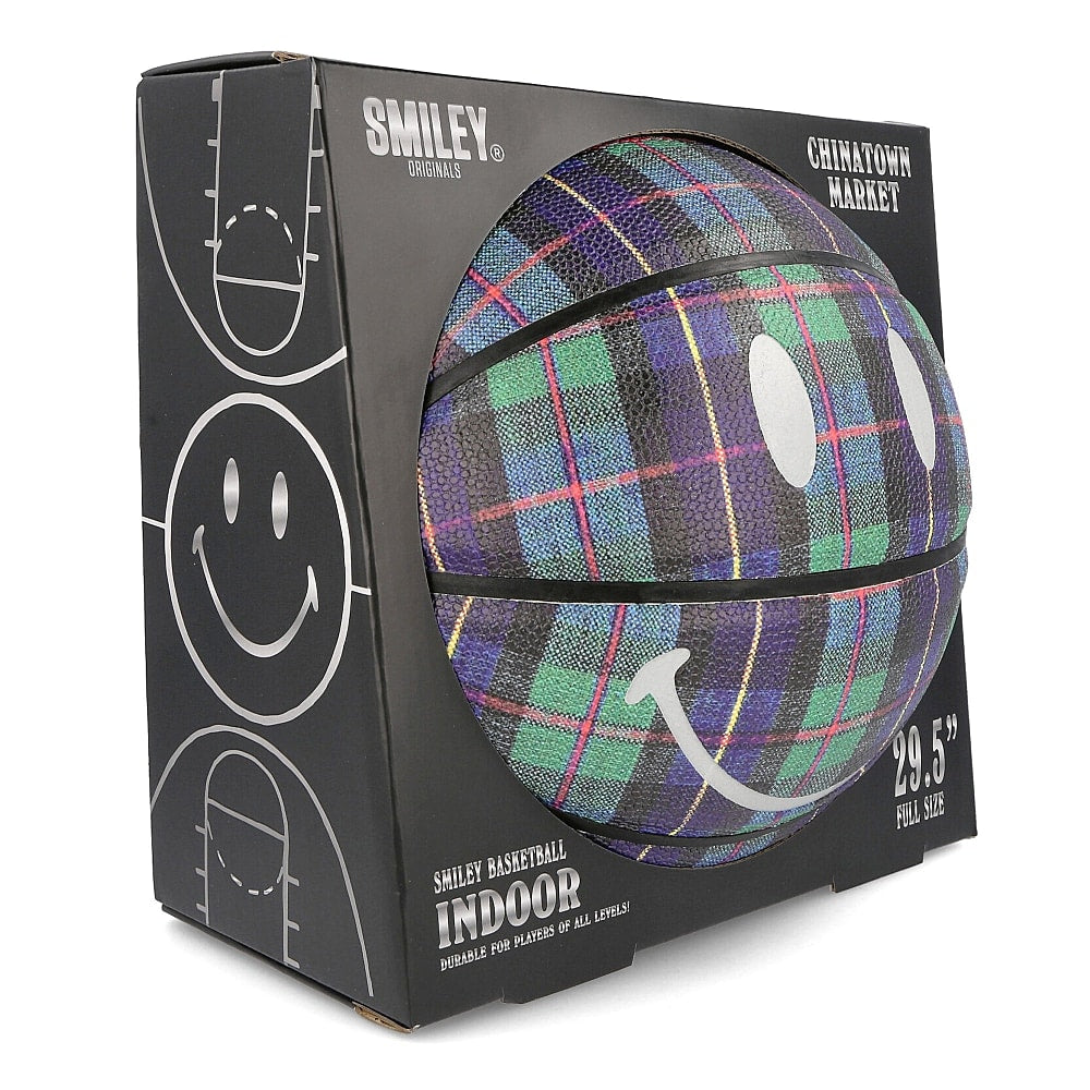 Market Smiley Ivy League Tartan Basketball Tartan Basketballs Detailfoto | Overkill