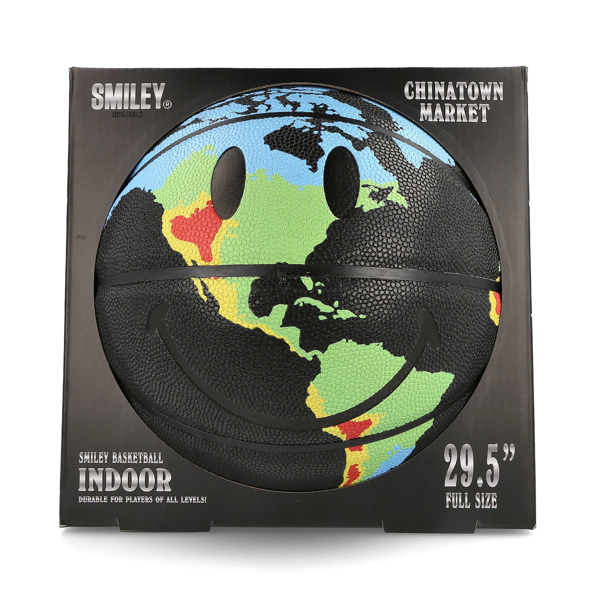 Market Smiley Global Citizen Ball Black Basketballs Material | Overkill