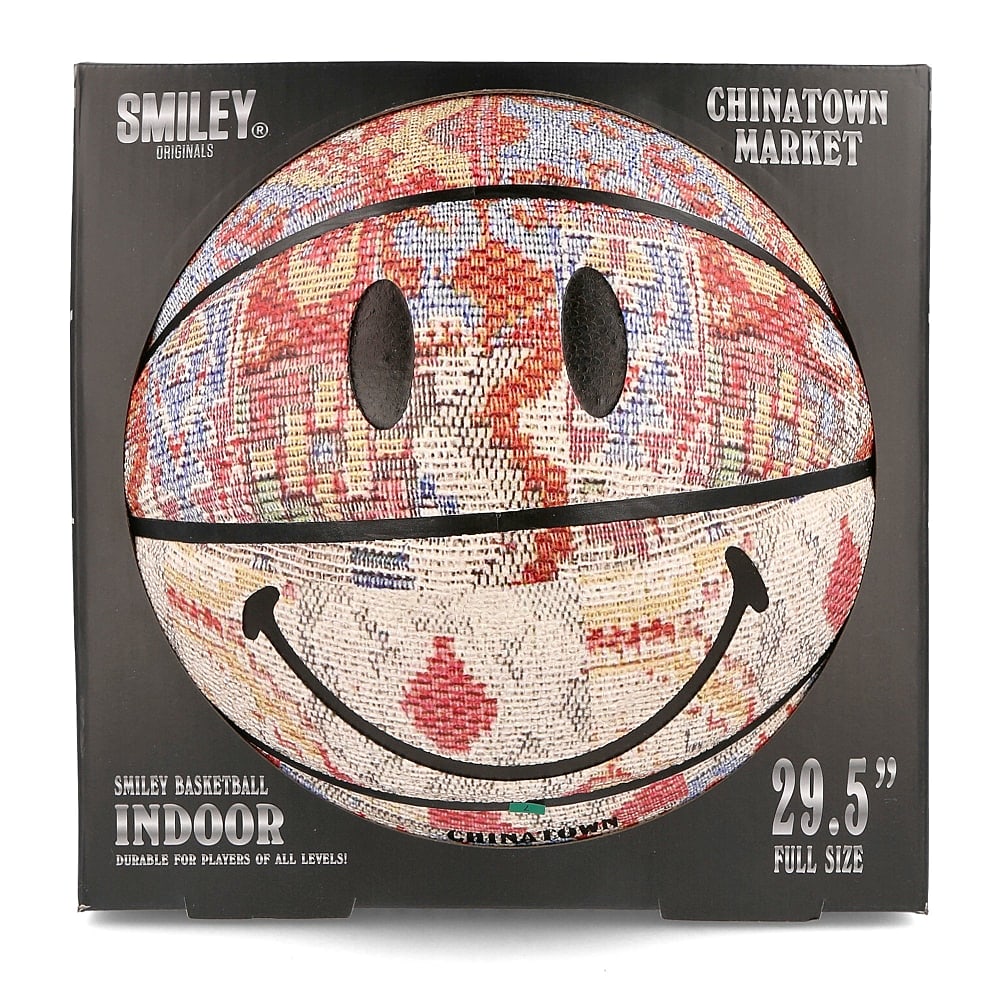 Market Smiley Patchwork Rug Basketball Multi Carpets Material | Overkill