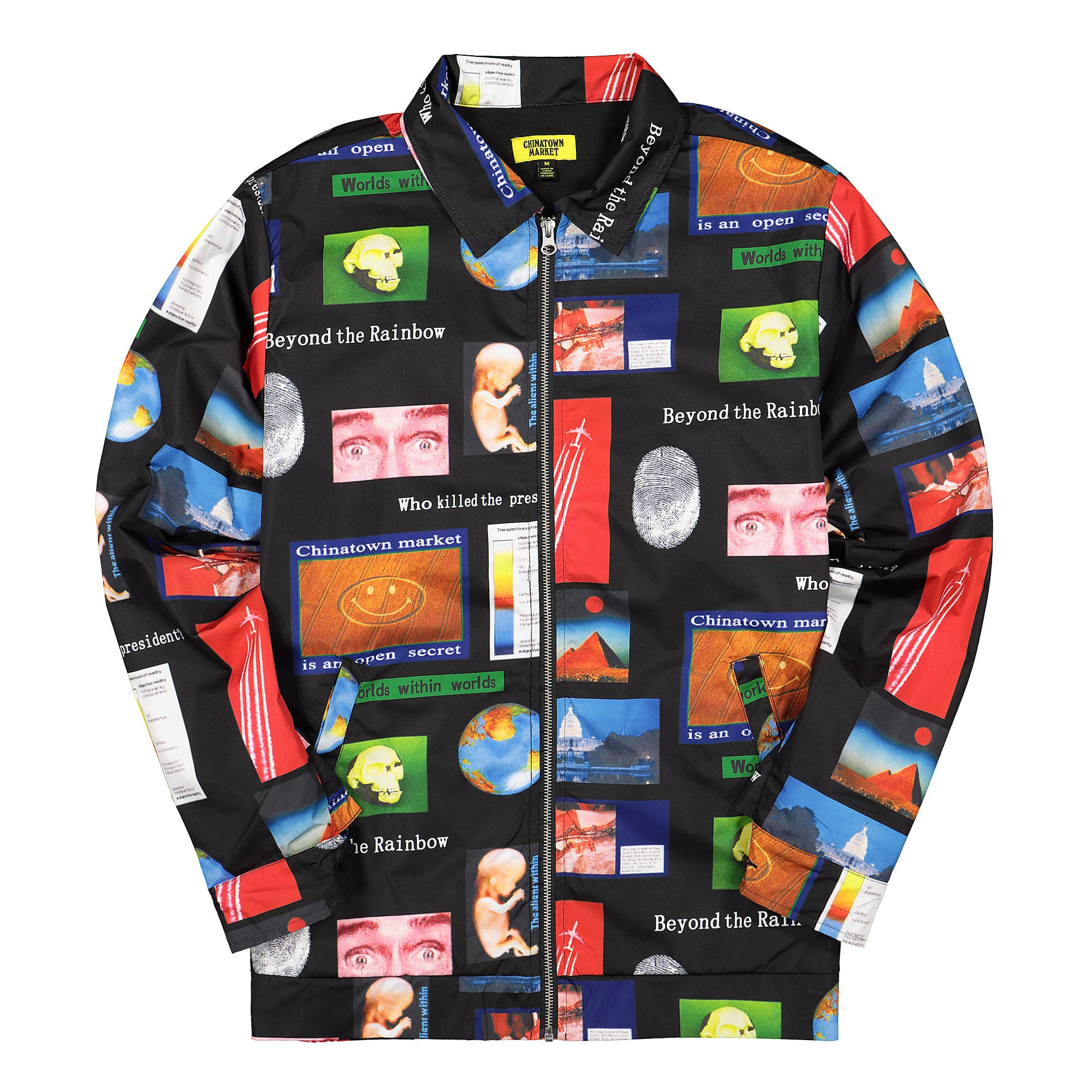 Chinatown Market Conspiracy Trench Coat Black Coats CTMF19-CTCT | Overkill