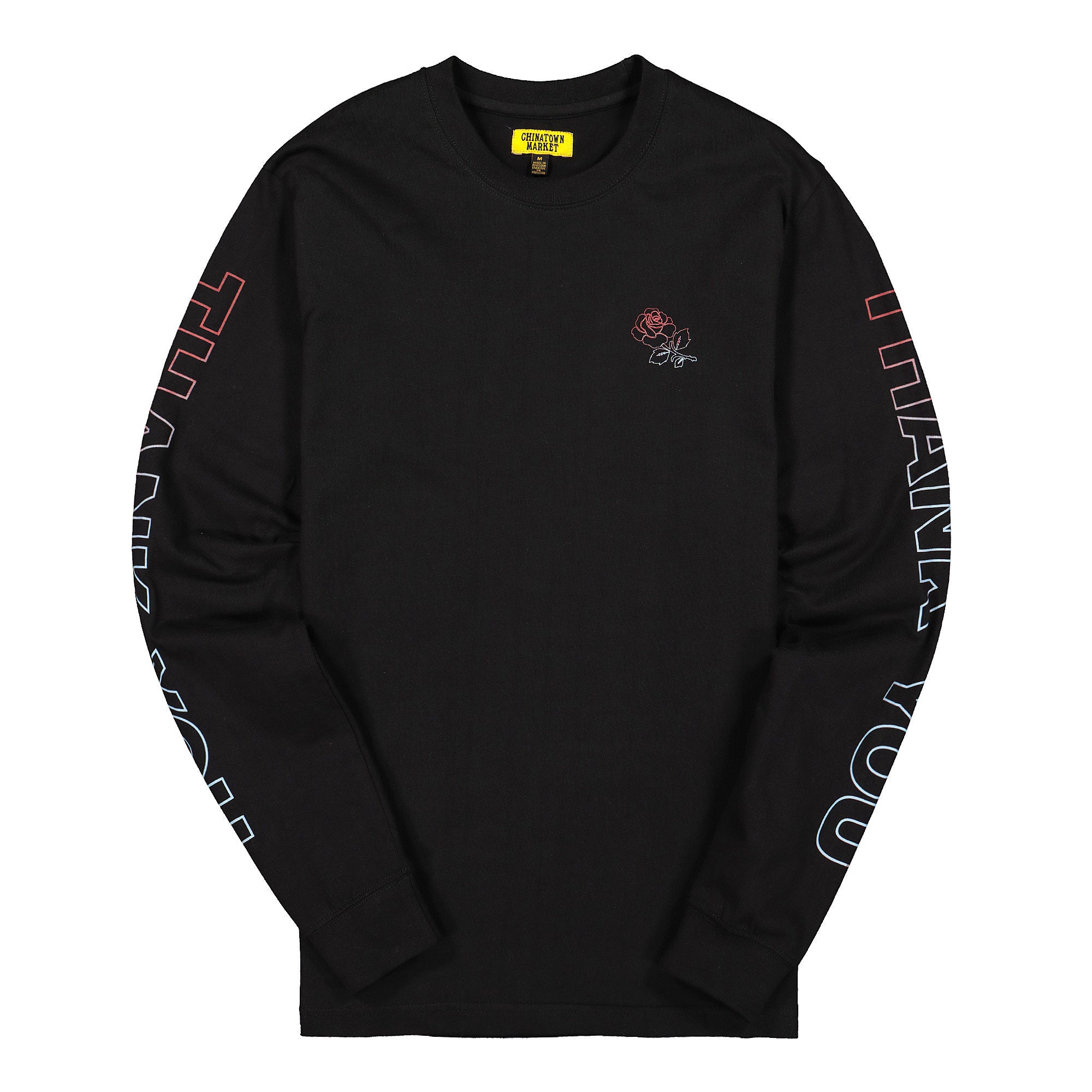 Chinatown Market Thank You Longsleeve Black Longsleeves CTMF19-TYLS | Overkill