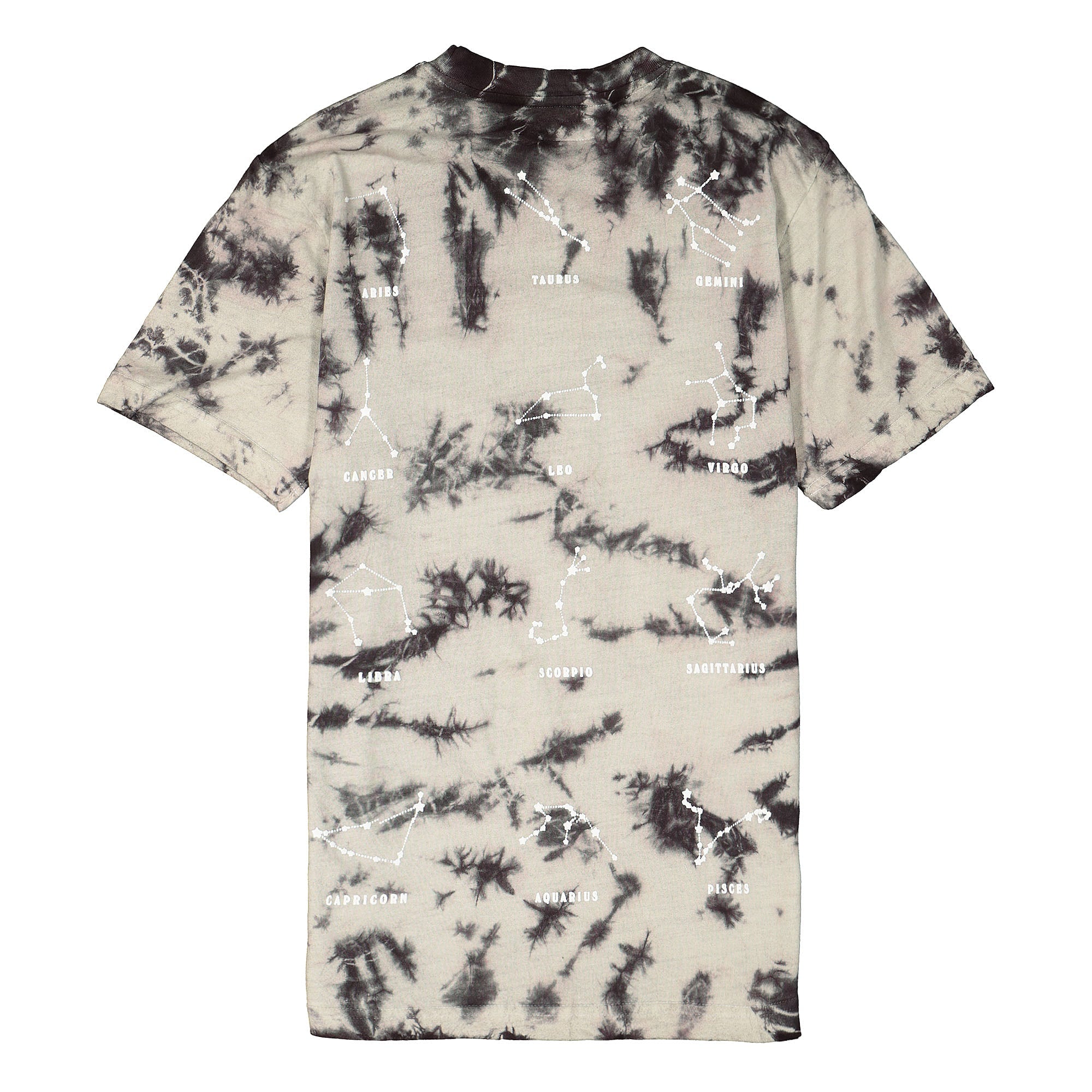 Chinatown Market Zodiac Tee Black Tie Dye T-Shirts Material | Overkill