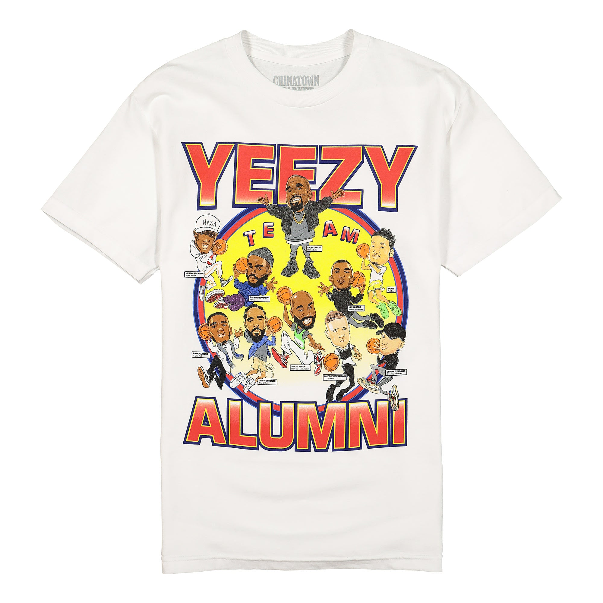 Chinatown Market Alumni Tee White T-Shirts CTMQS-YASS-W | Overkill