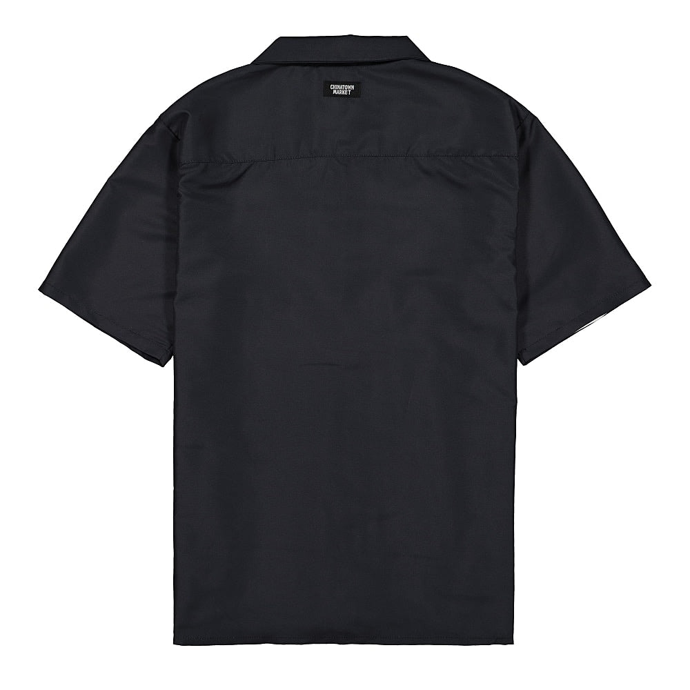 Chinatown Market Cry SS Button Up Shirt Black T-Shirts Material | Overkill