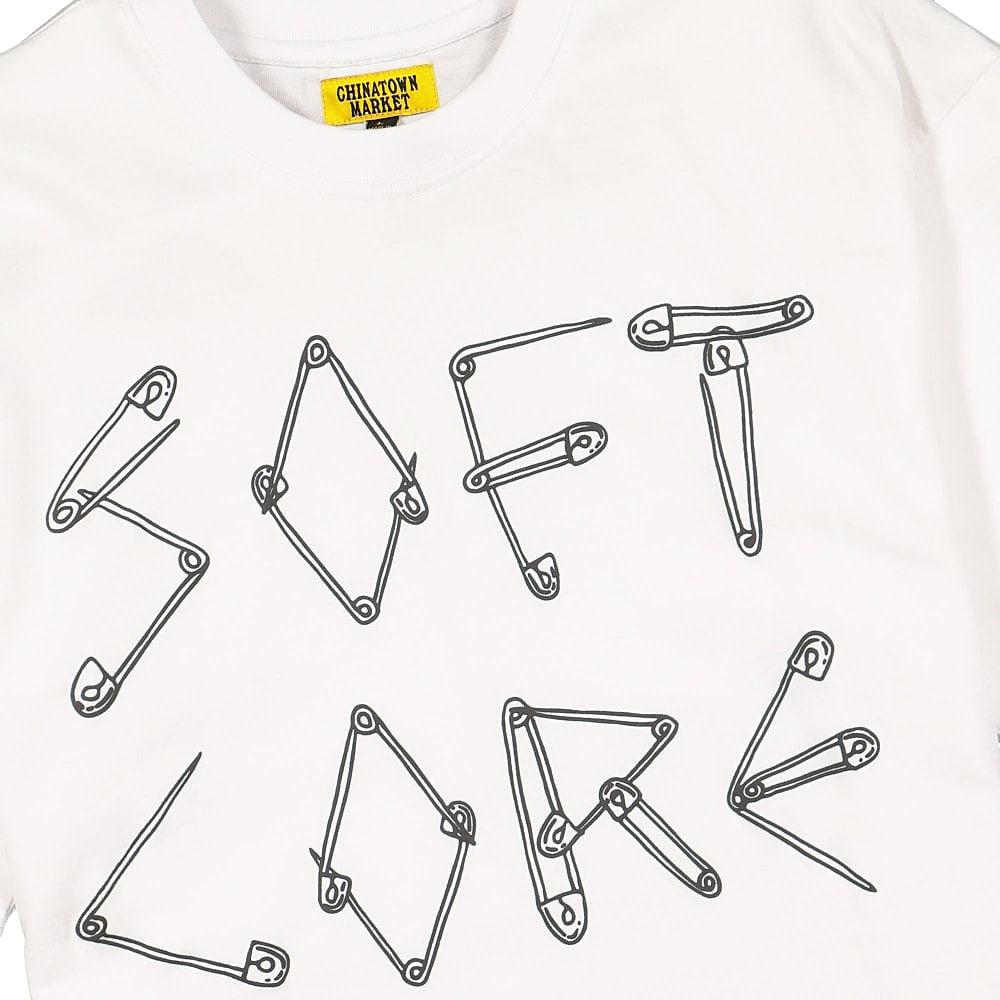 Chinatown Market Soft Core Tee White T-Shirts Close-up | Overkill