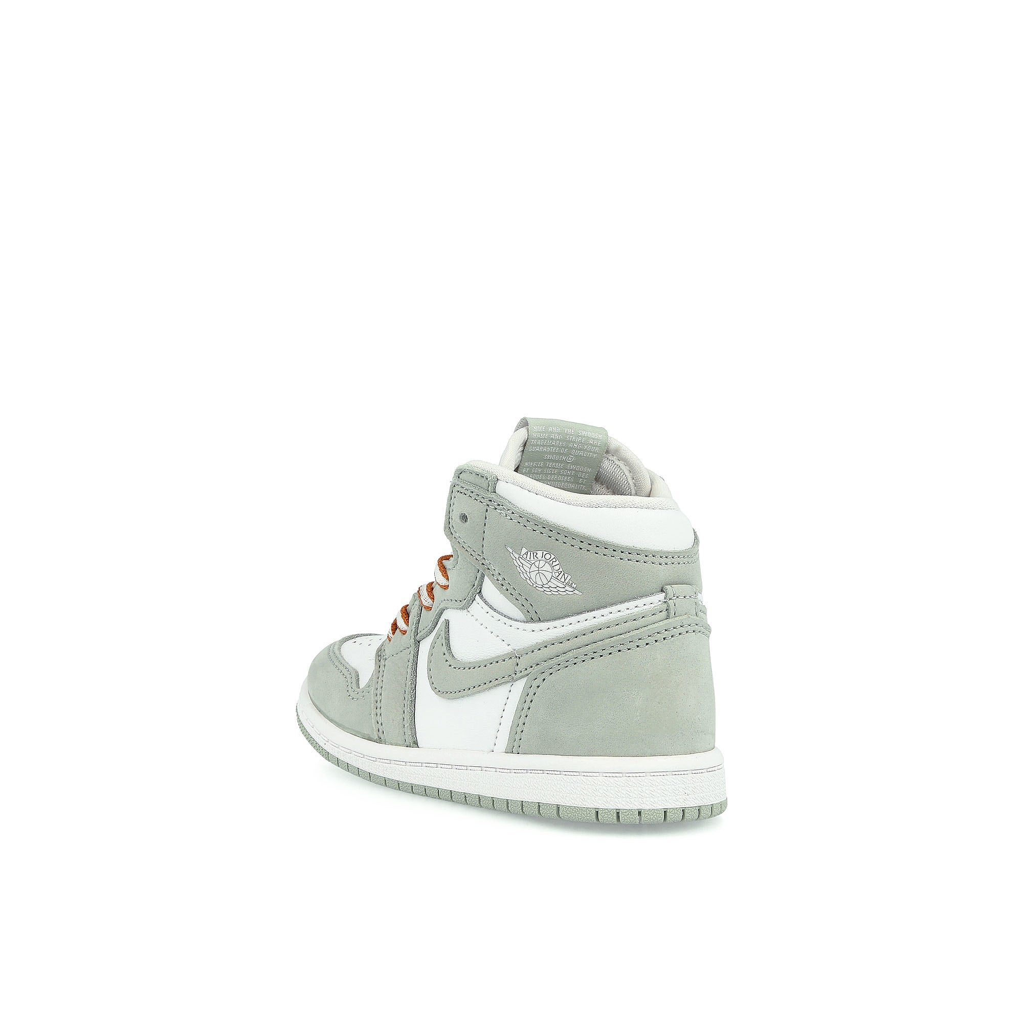 Jordan Air Jordan 1 Retro High OG TD Seafoam / White - Healing Orange Close-up | Overkill
