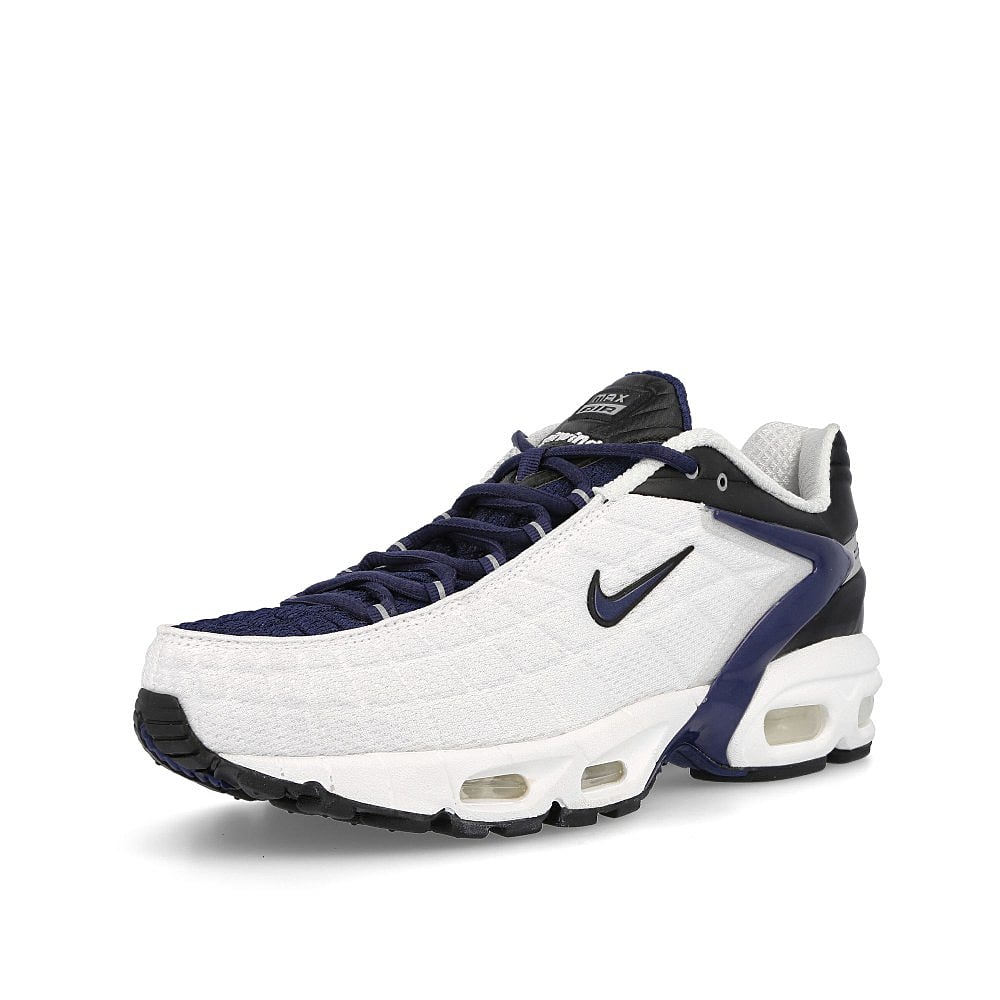 Nike air max tailwind v sp White-Midnight Navy - Midnight Navy - Black Low Top Sneakers Close Up | Overkill