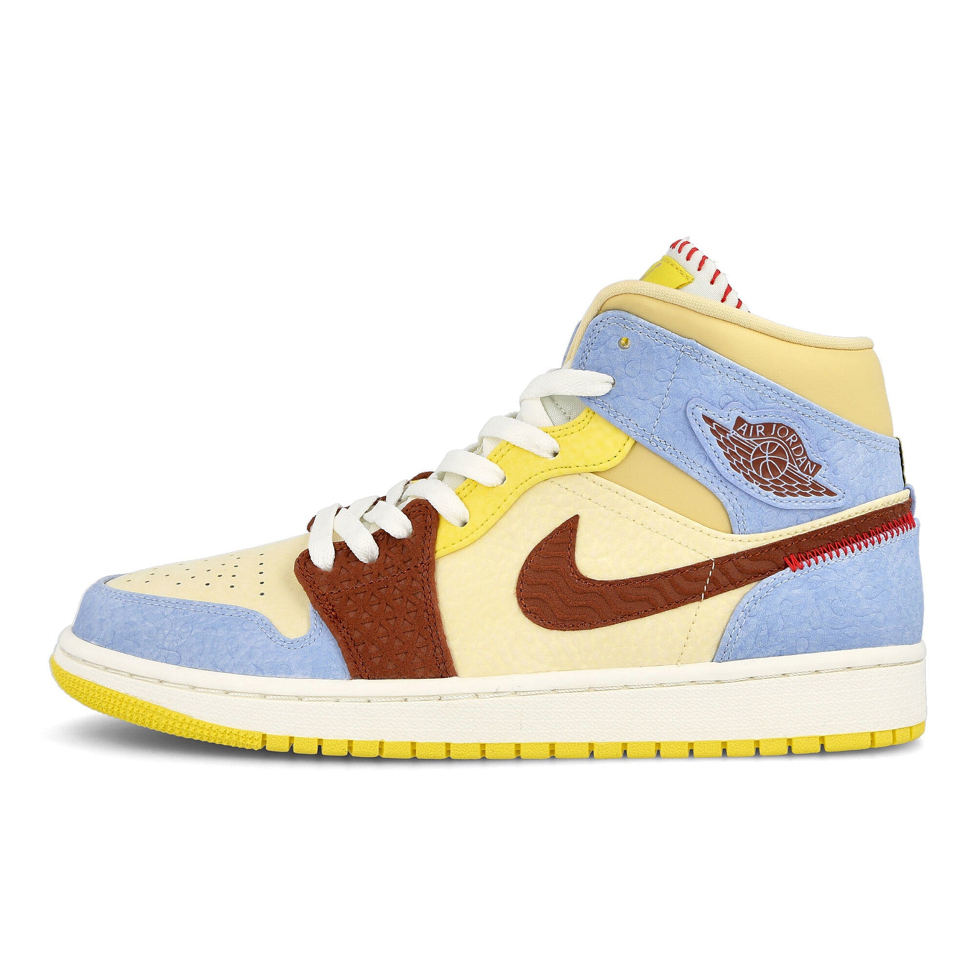 Jordan Air Jordan 1 Mid SE Fearless Pale Vanilla / Cinnamon - Psychic Blue CU2803 200 | Overkill