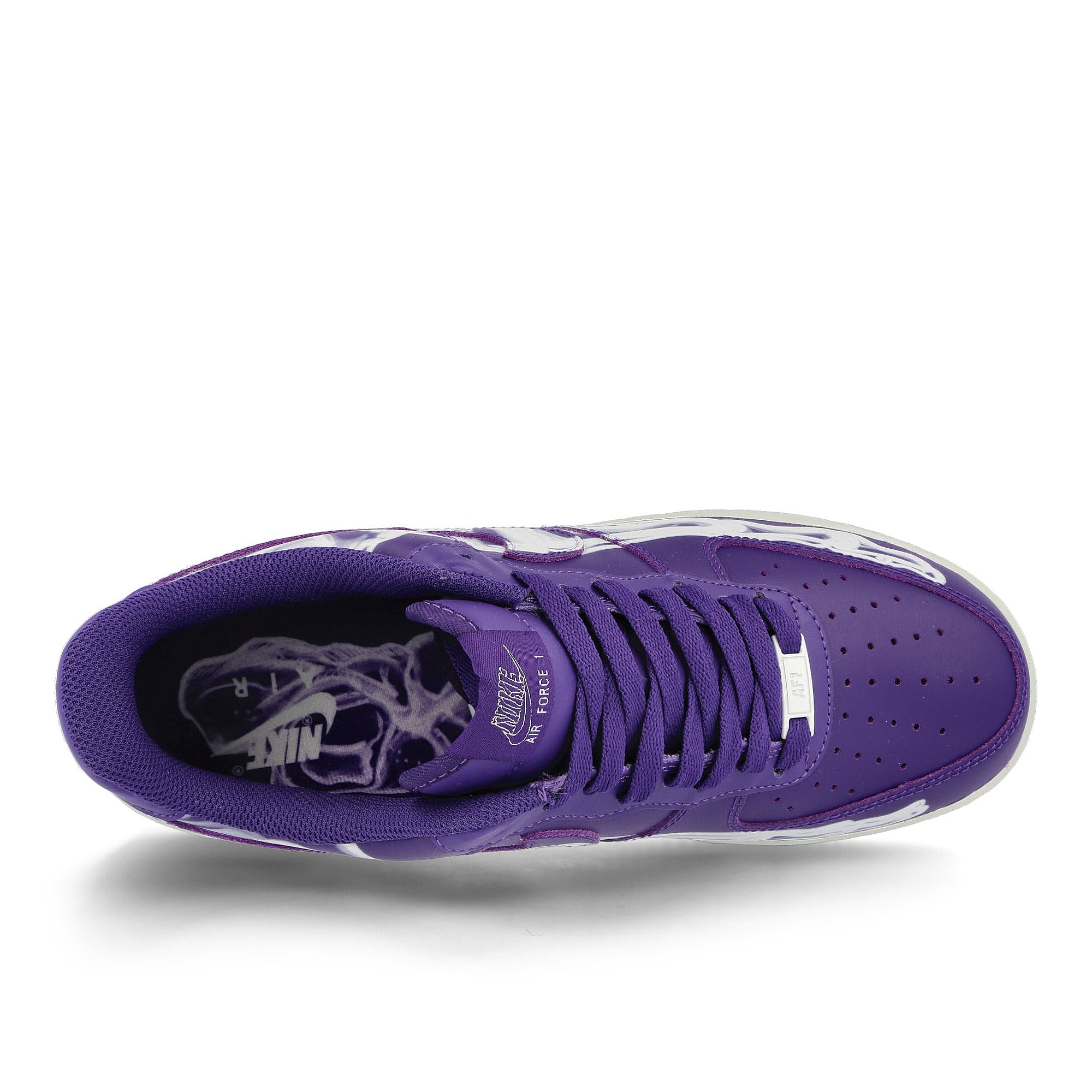 Nike air force 1 07 skeleton Court Purple / Court Purple - White Detail view 1 | Overkill