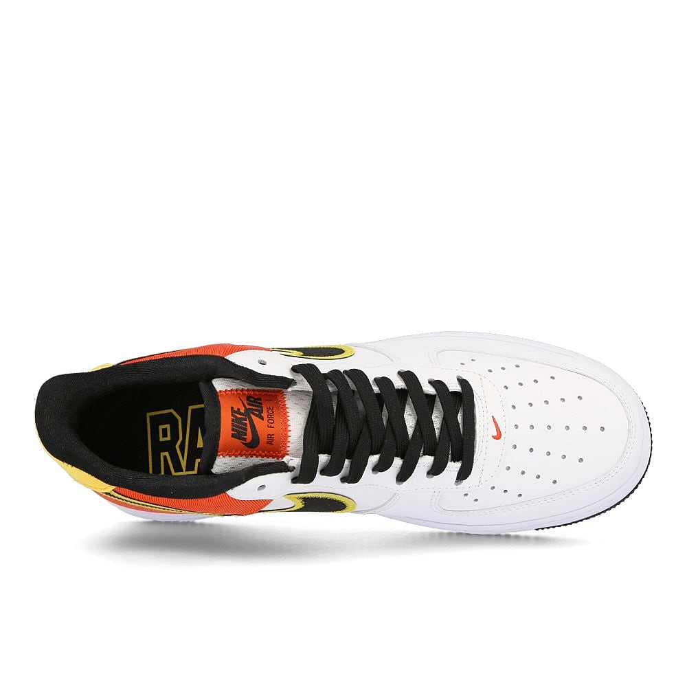 Nike air force 1 07 lv8 rayguns White / Black - Orange Flash - Amarillo Detail view 1 | Overkill
